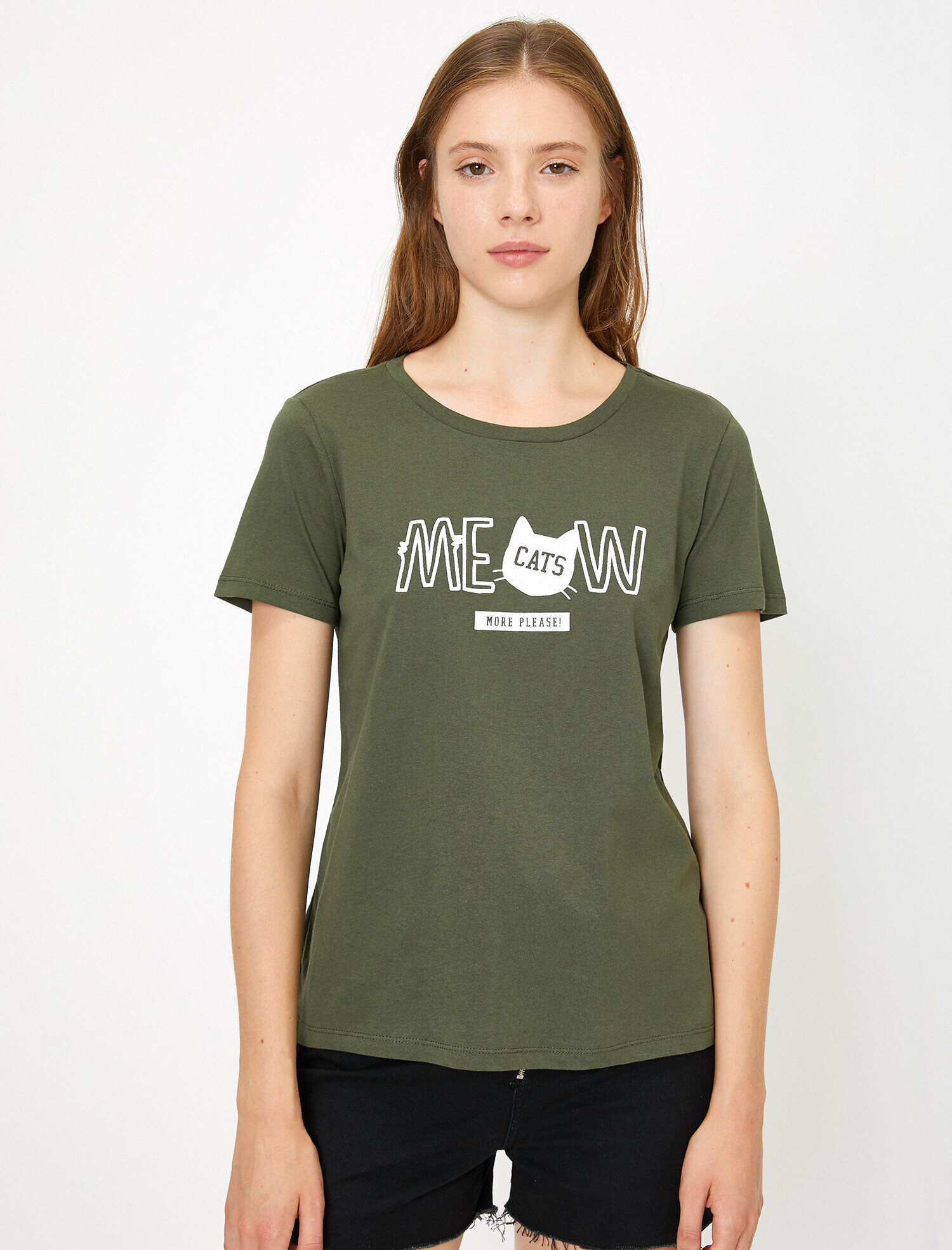   Yazılı Baskılı Tişört