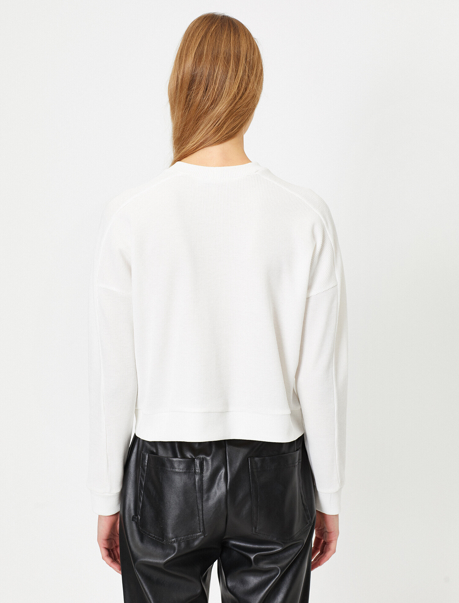   Bisiklet Yaka Sweatshirt