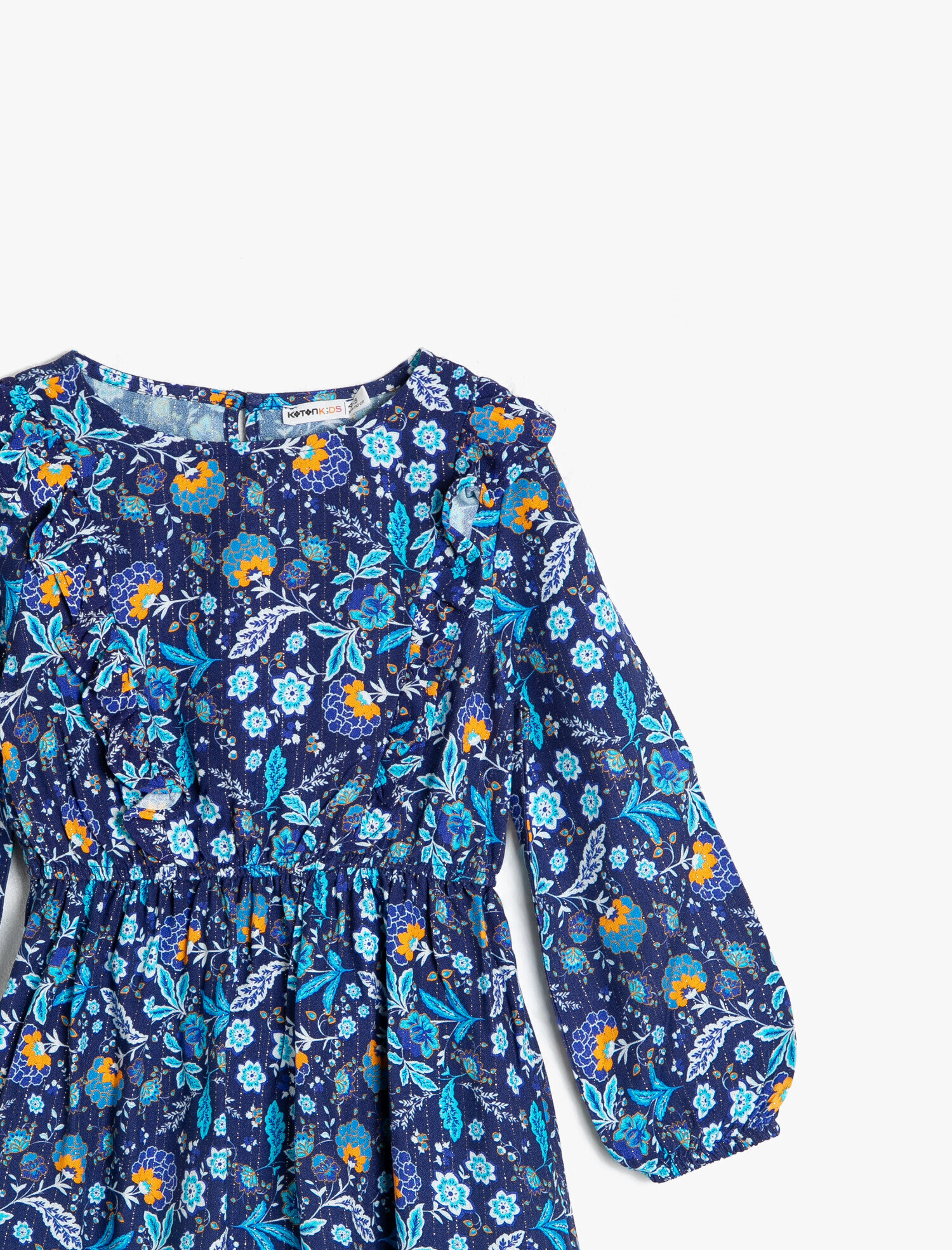  Kız Çocuk Desenli Elbise