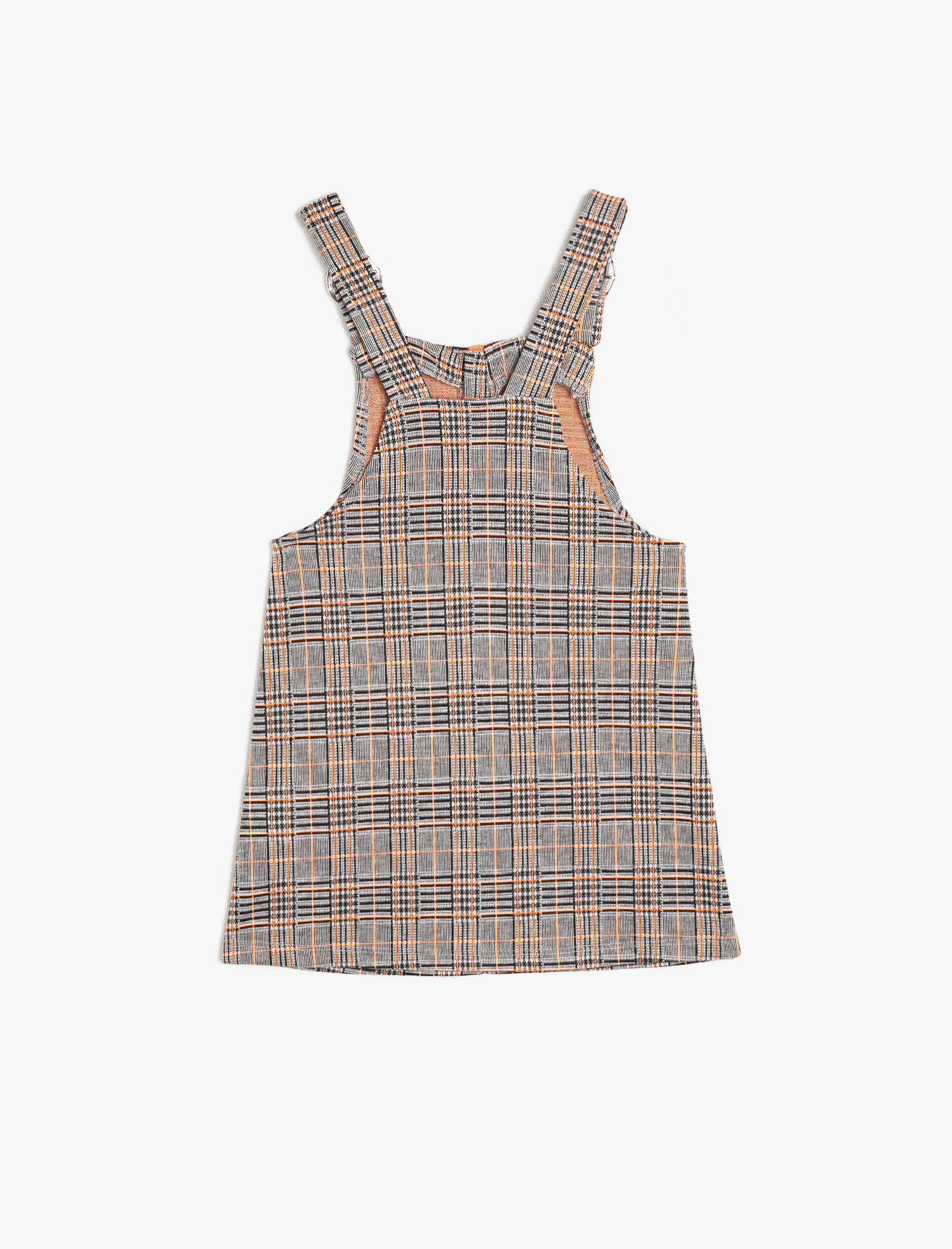  Kız Çocuk Ekoseli Elbise