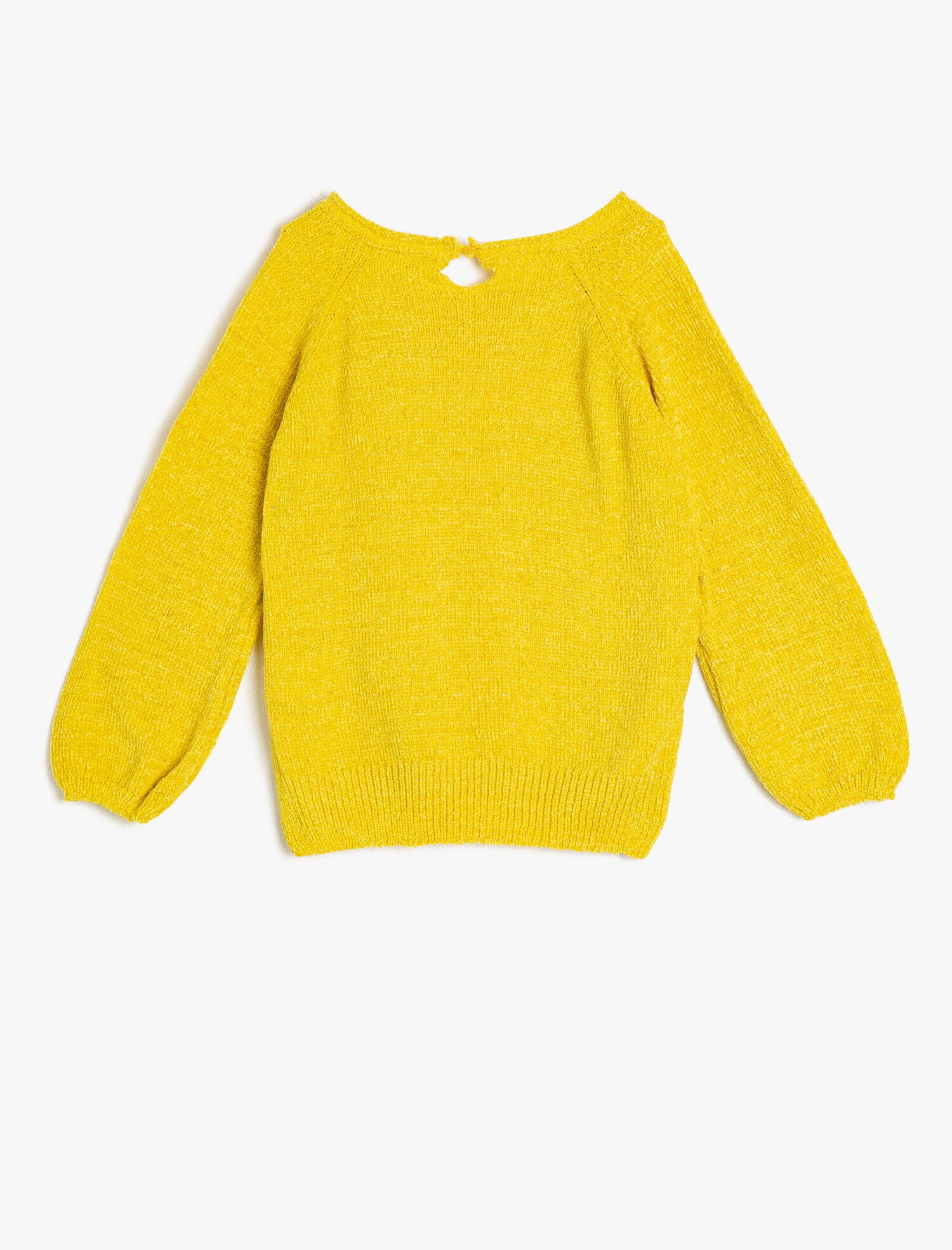  Kız Çocuk Bisiklet Yaka Triko Kazak