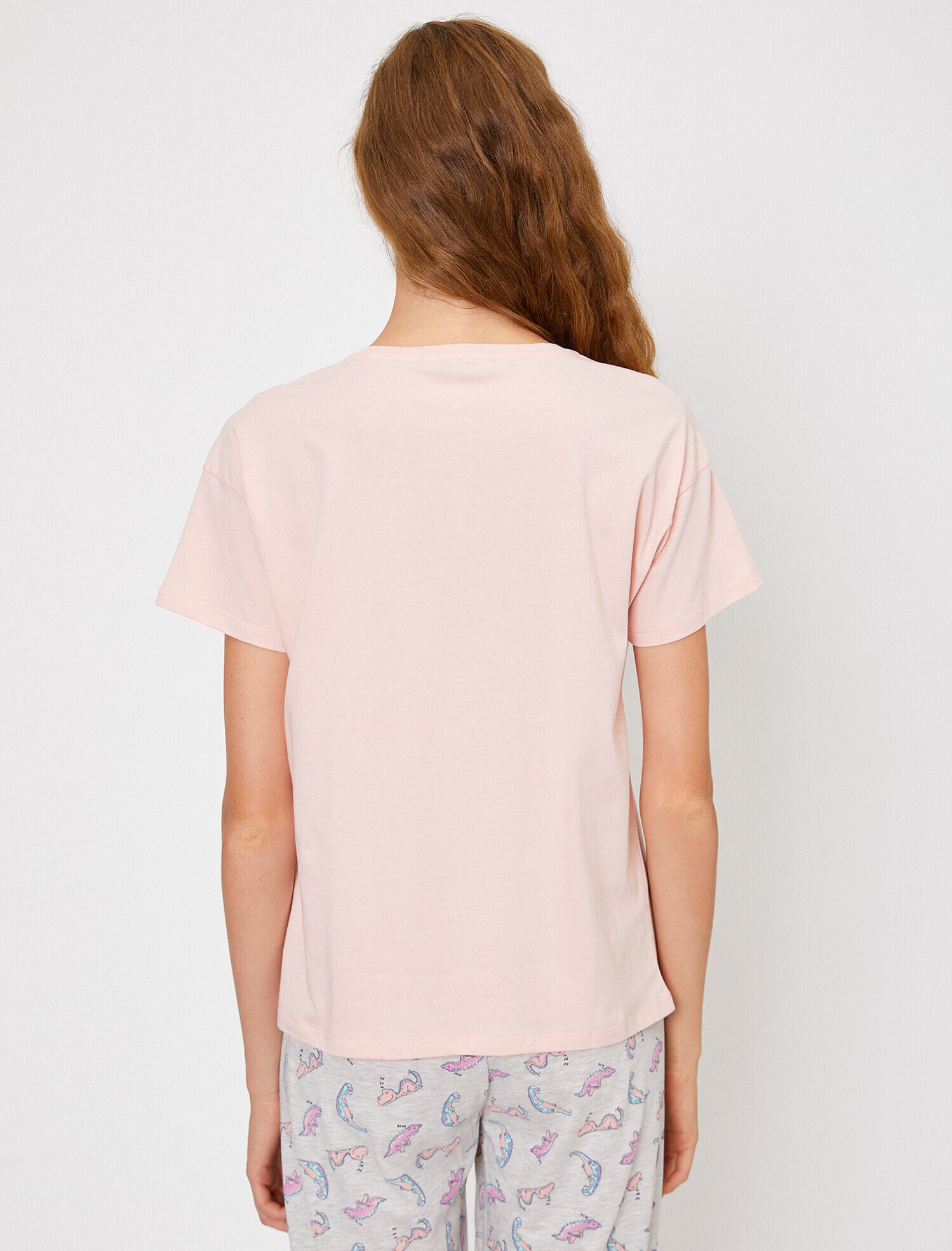 Yazılı Baskılı Pijama Takımı