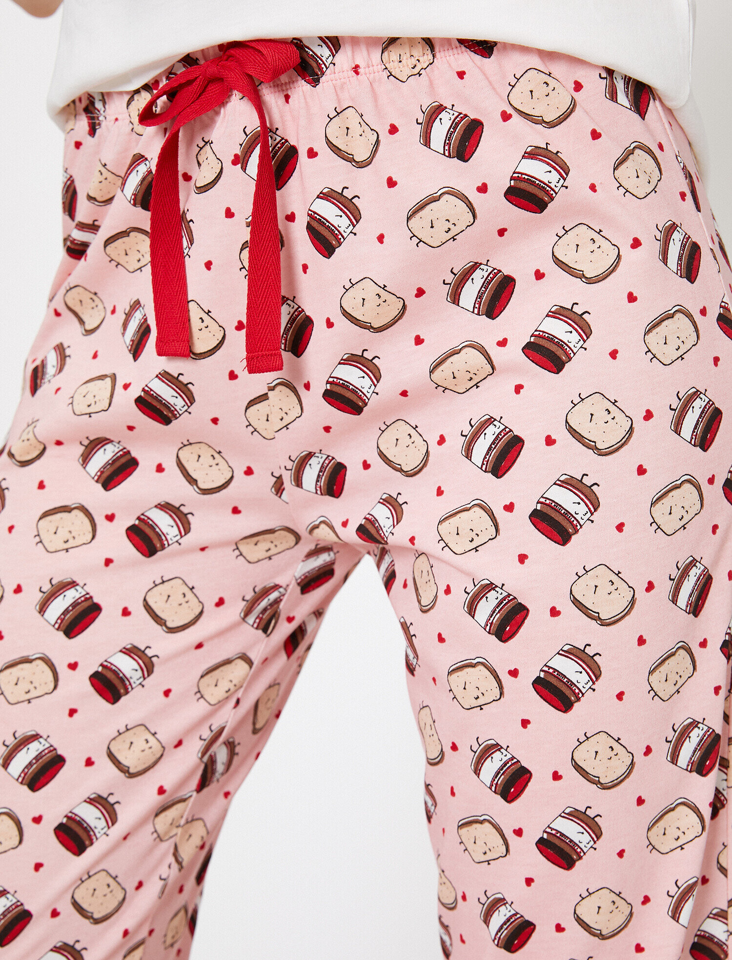   Yazılı Baskılı Pijama Takımı