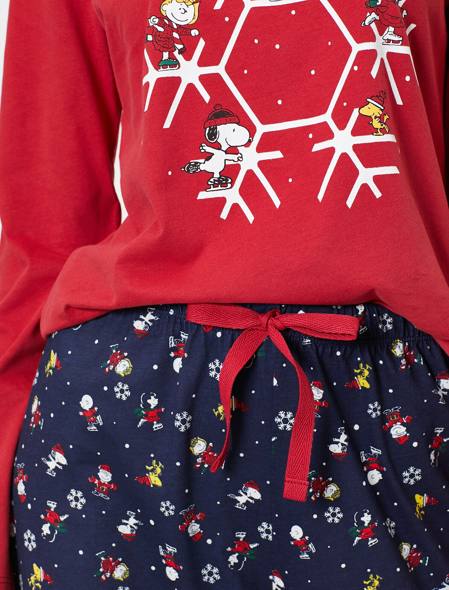   Yazılı Baskılı Pijama Takımı