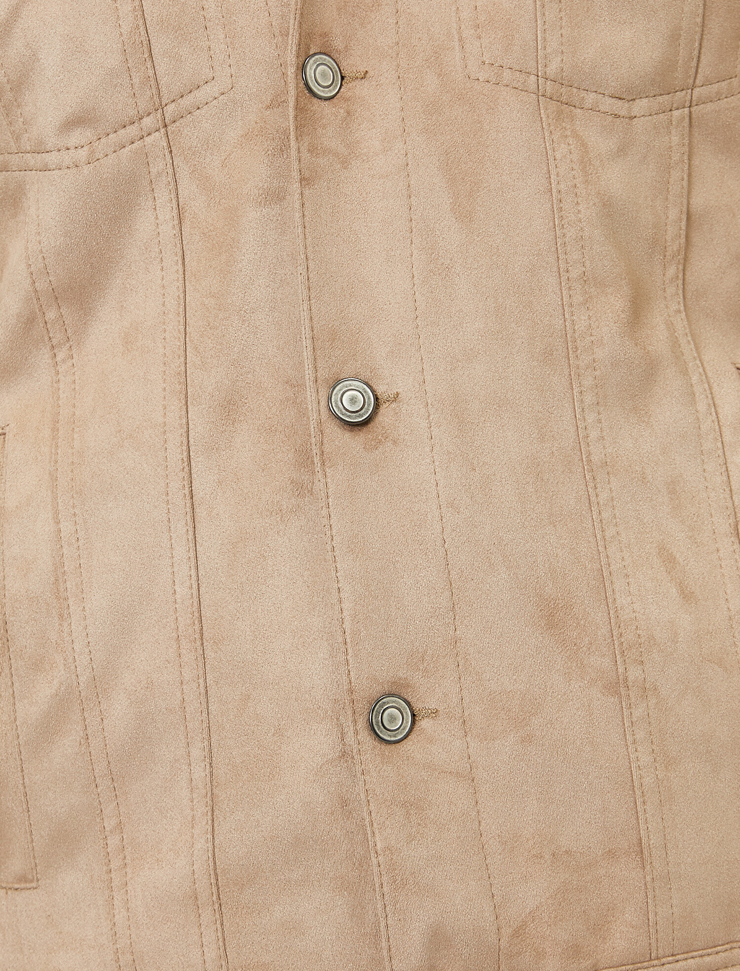   Yakası Suni Kür Detaylı Mont