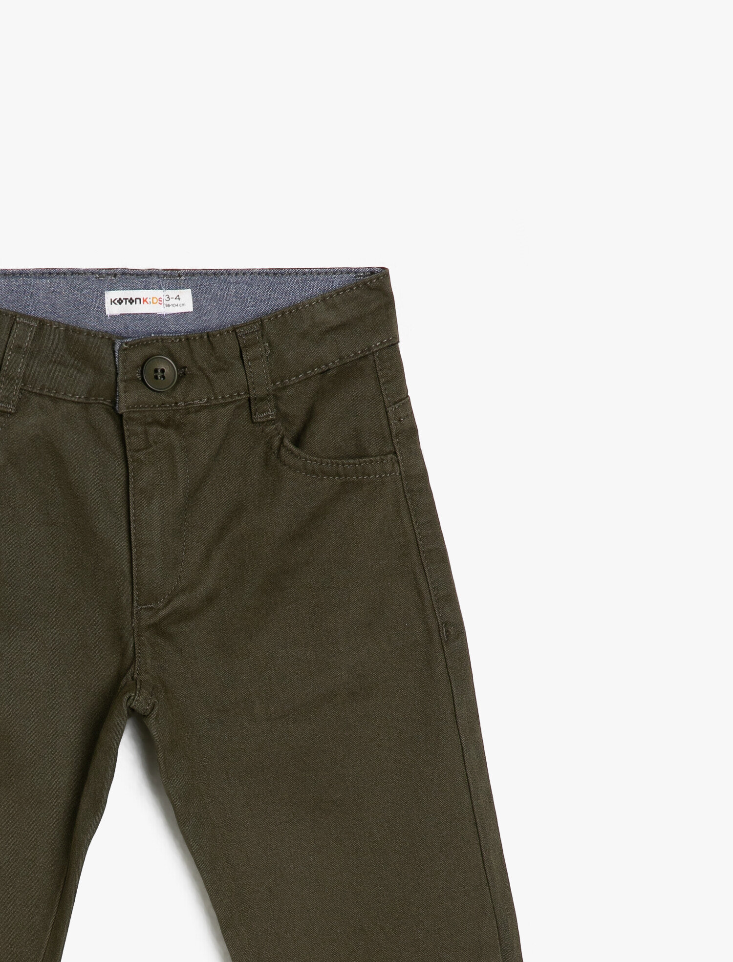  Erkek Çocuk Cep Detaylı Pantolon