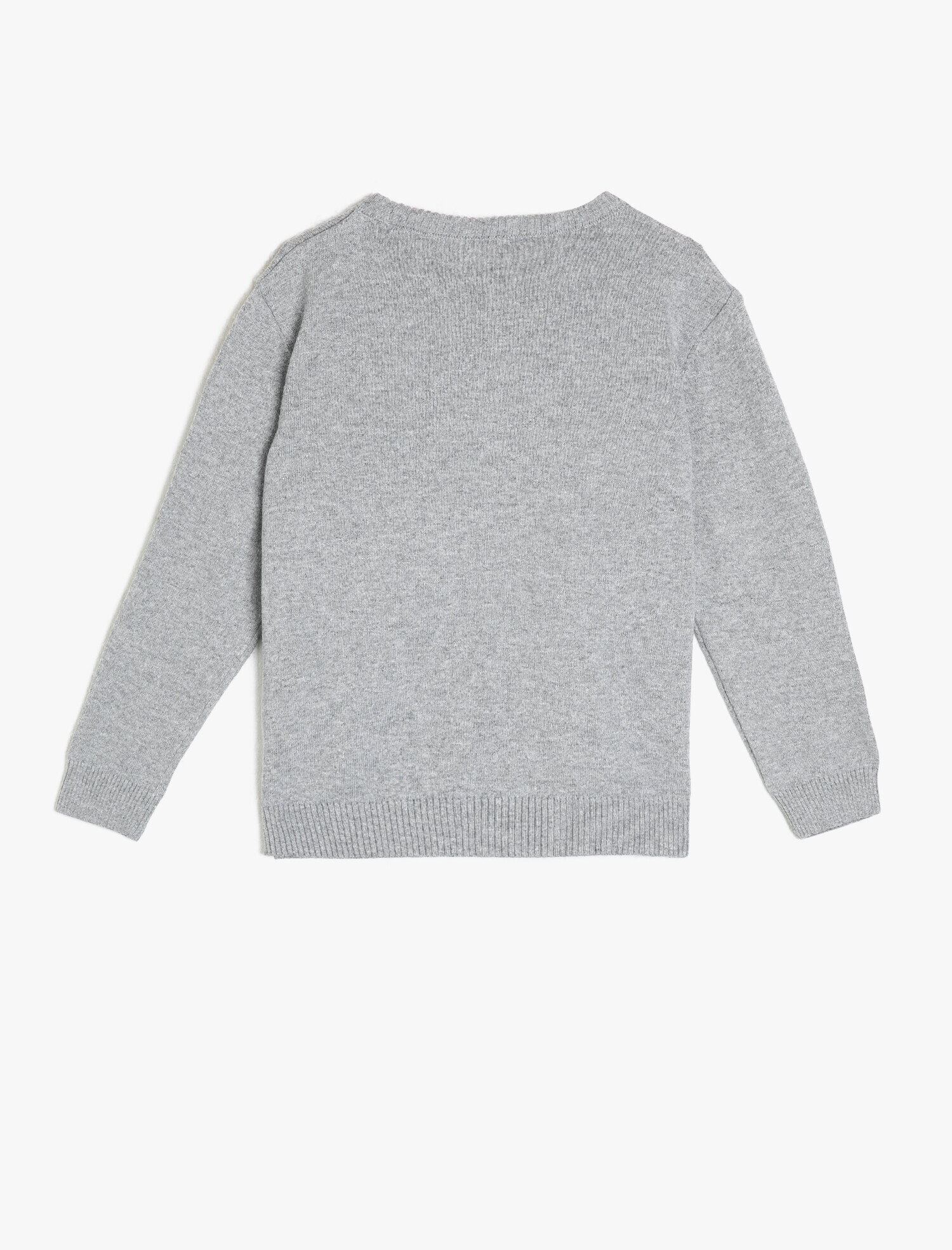  Erkek Çocuk Bisiklet Yaka Triko Kazak