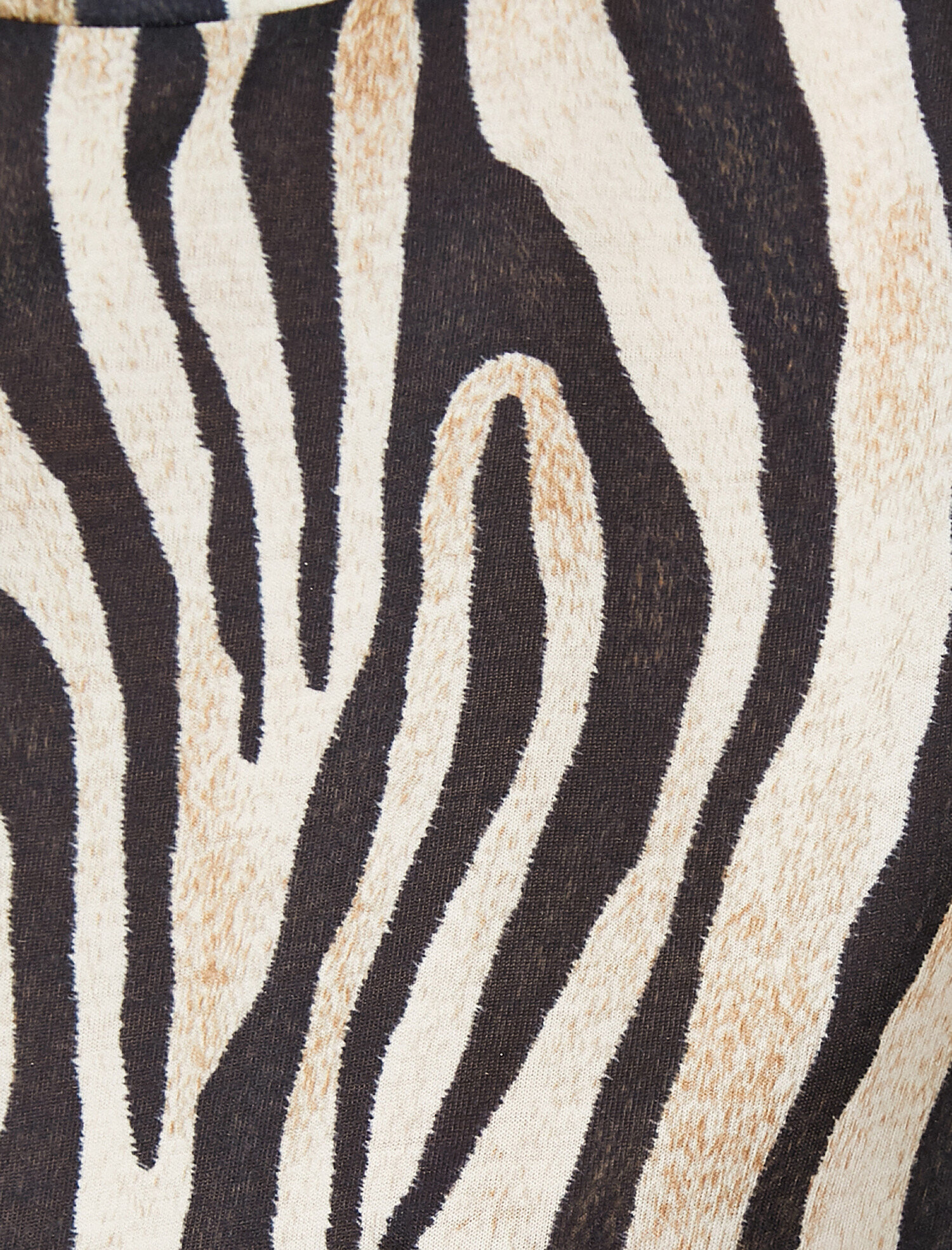   Zebra Desenli Tişört