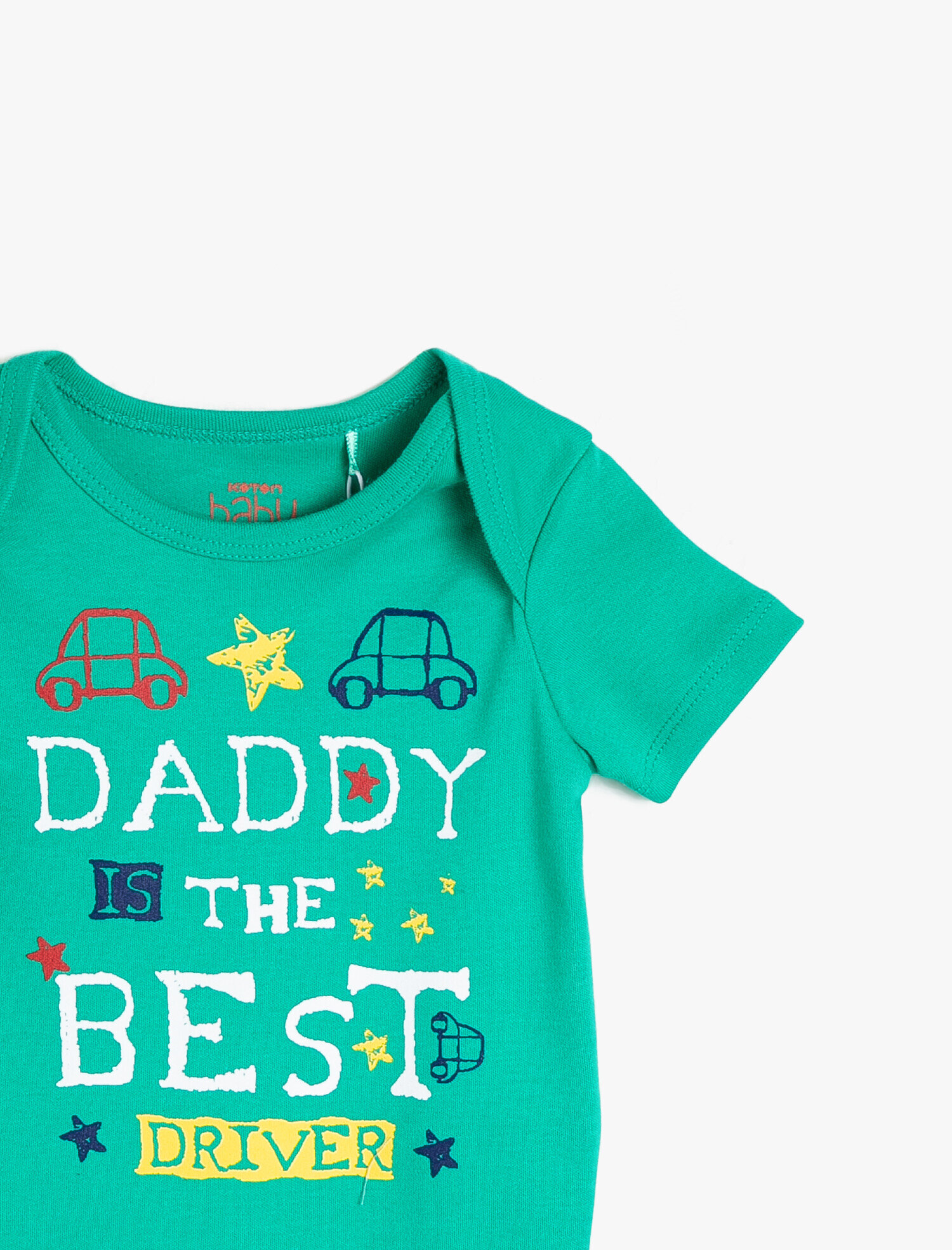  Erkek Bebek Baskılı Çıtçıtlı Body