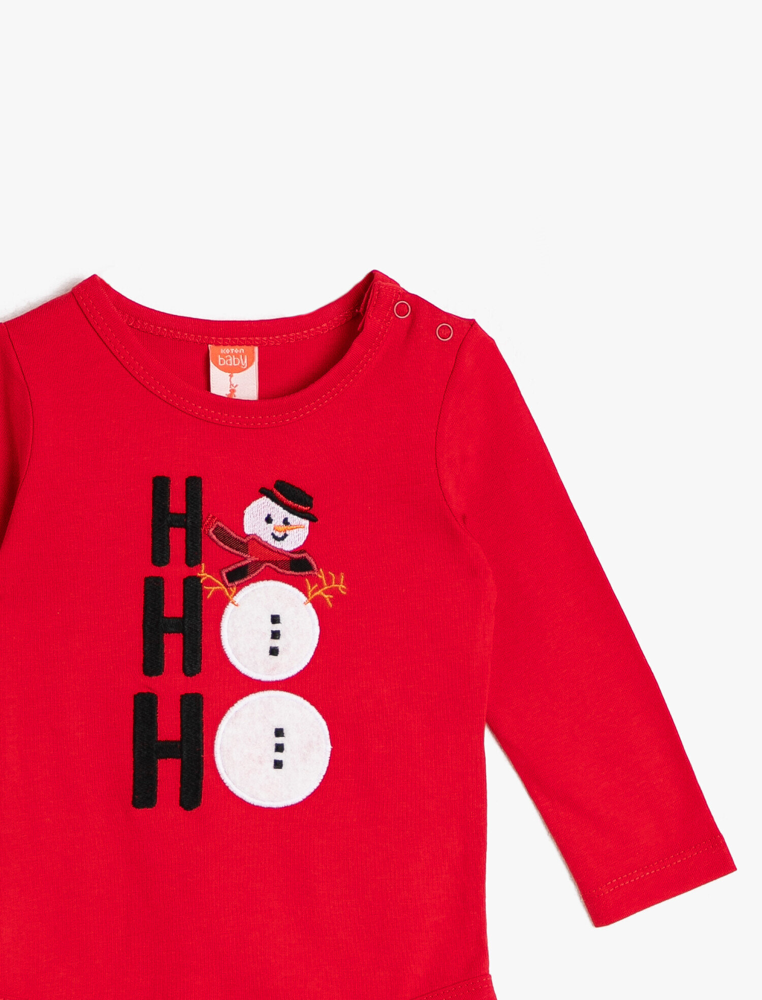  Erkek Bebek Yeni Yıl Temalı Çıtçıtlı Body