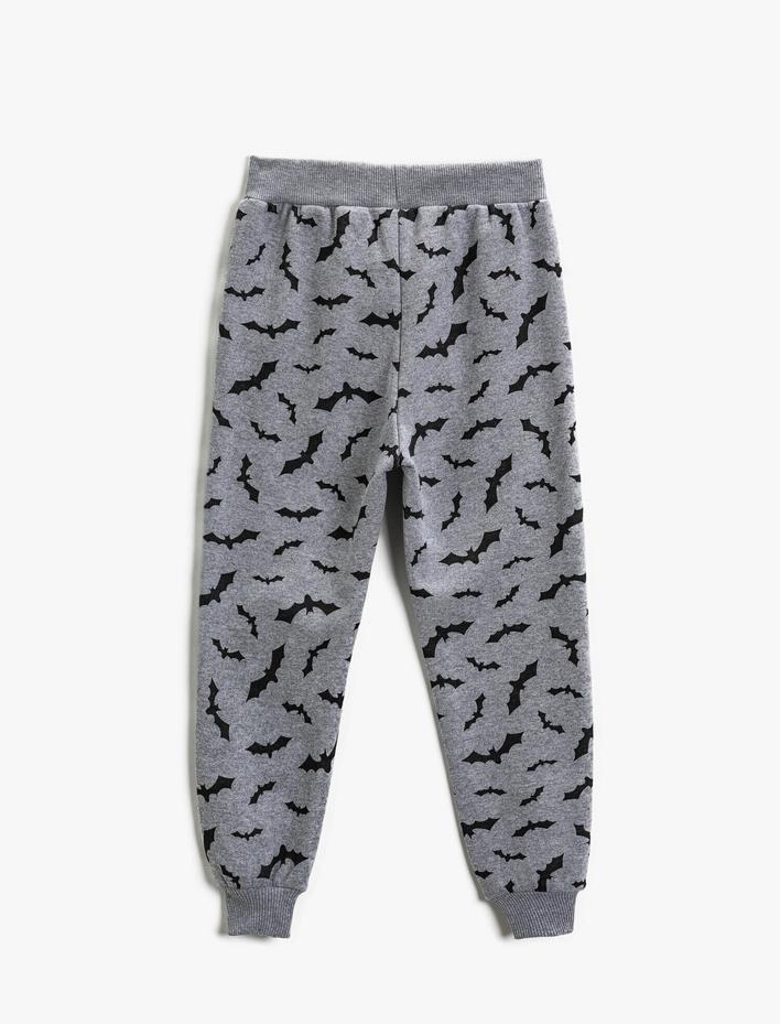 Erkek Çocuk Baskılı Eşofman Altı Beli Lastikli