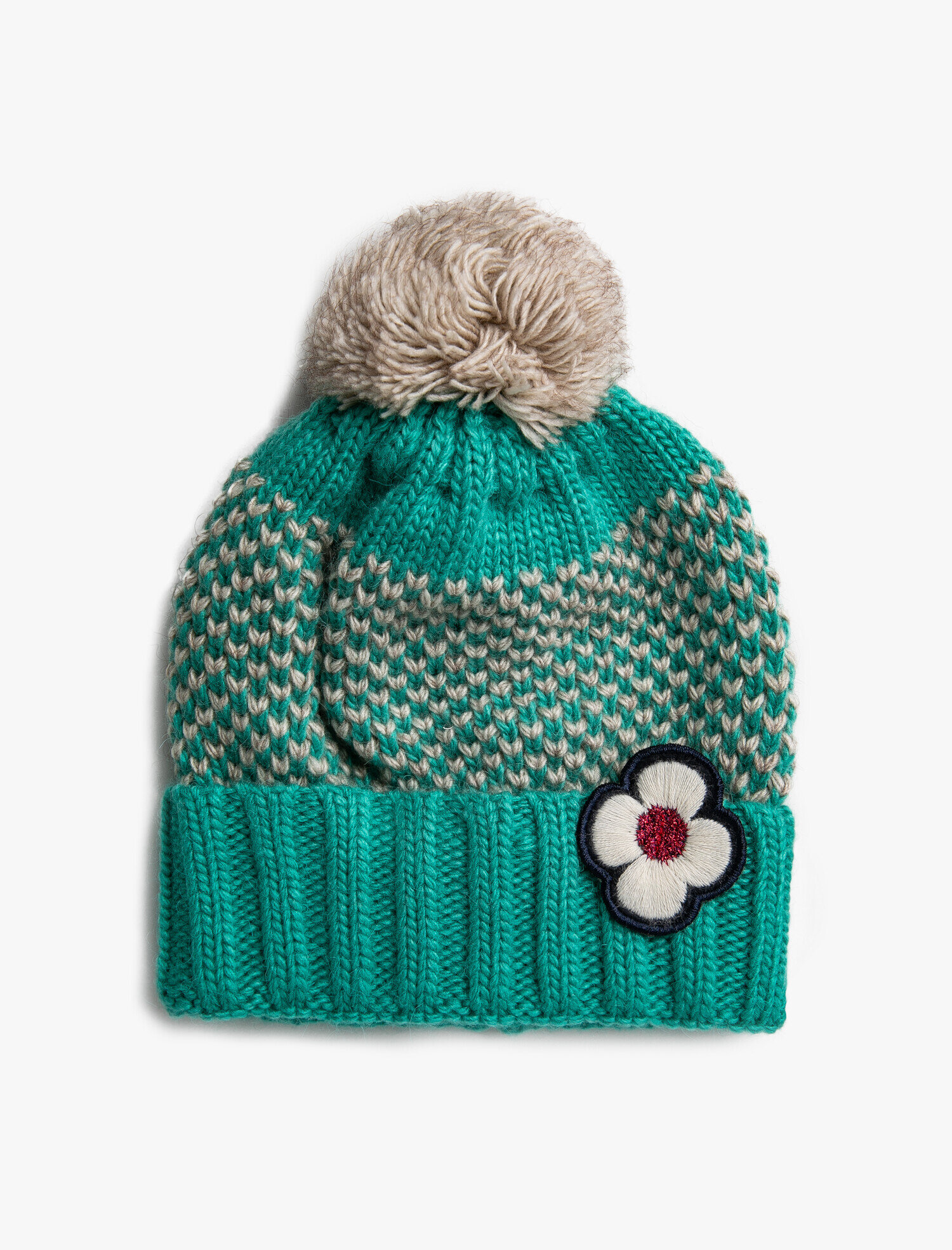  Kız Çocuk Desenli Örgü Atkı Seti