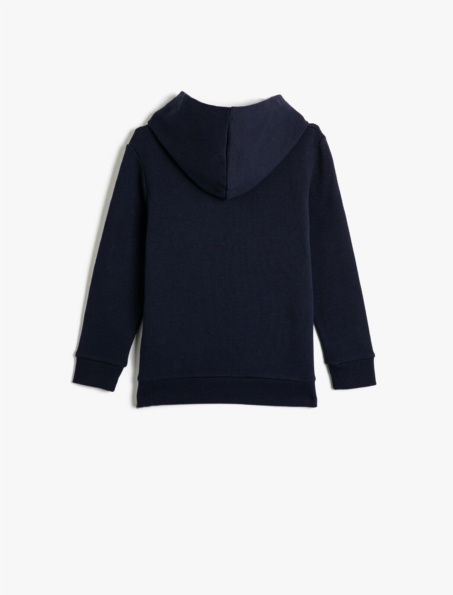  Erkek Çocuk Pamuklu Baskılı Kanguru Cepli Uzun Kollu Sweatshirt