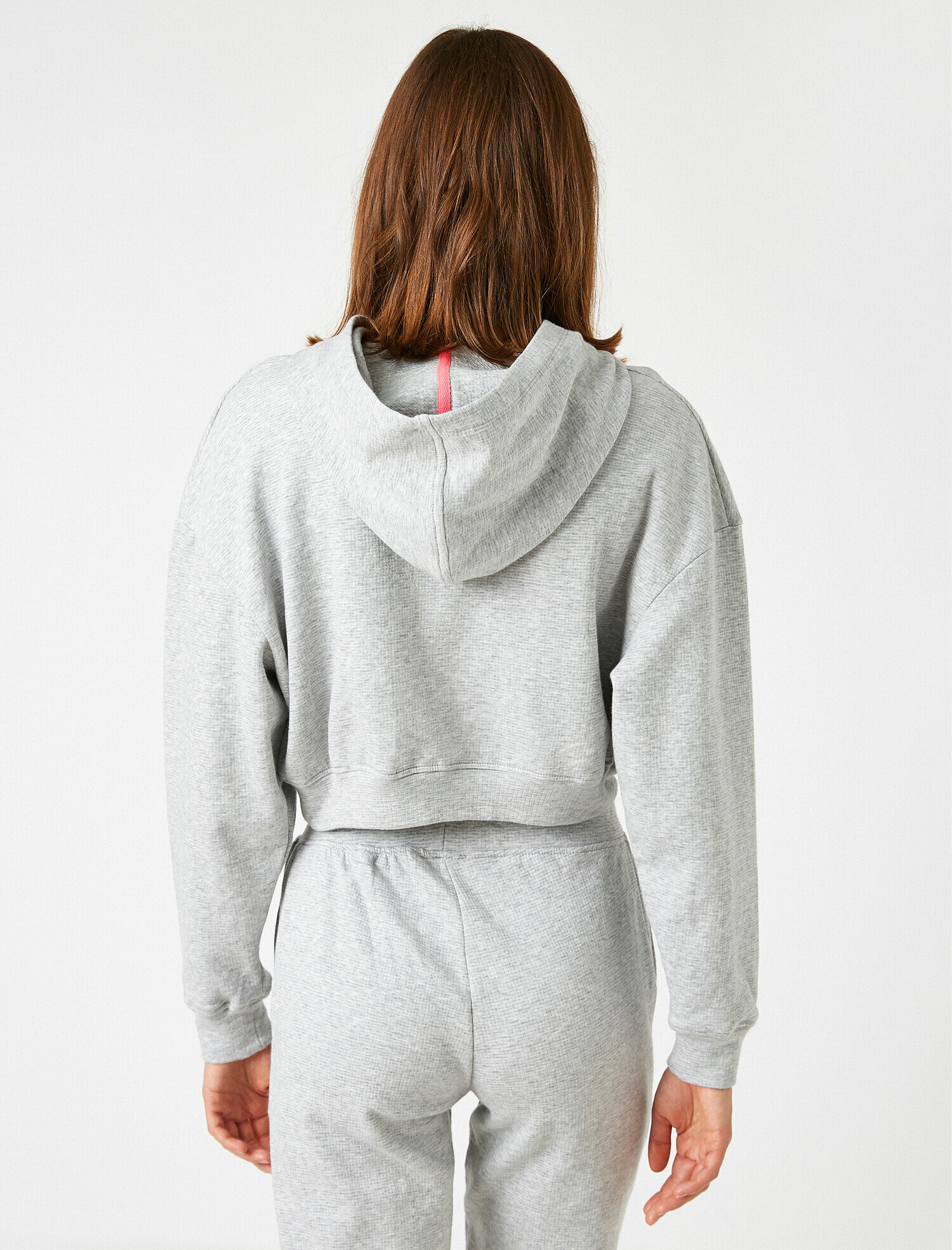   Pamuklu Kapüşonlu Sweatshirt Takım