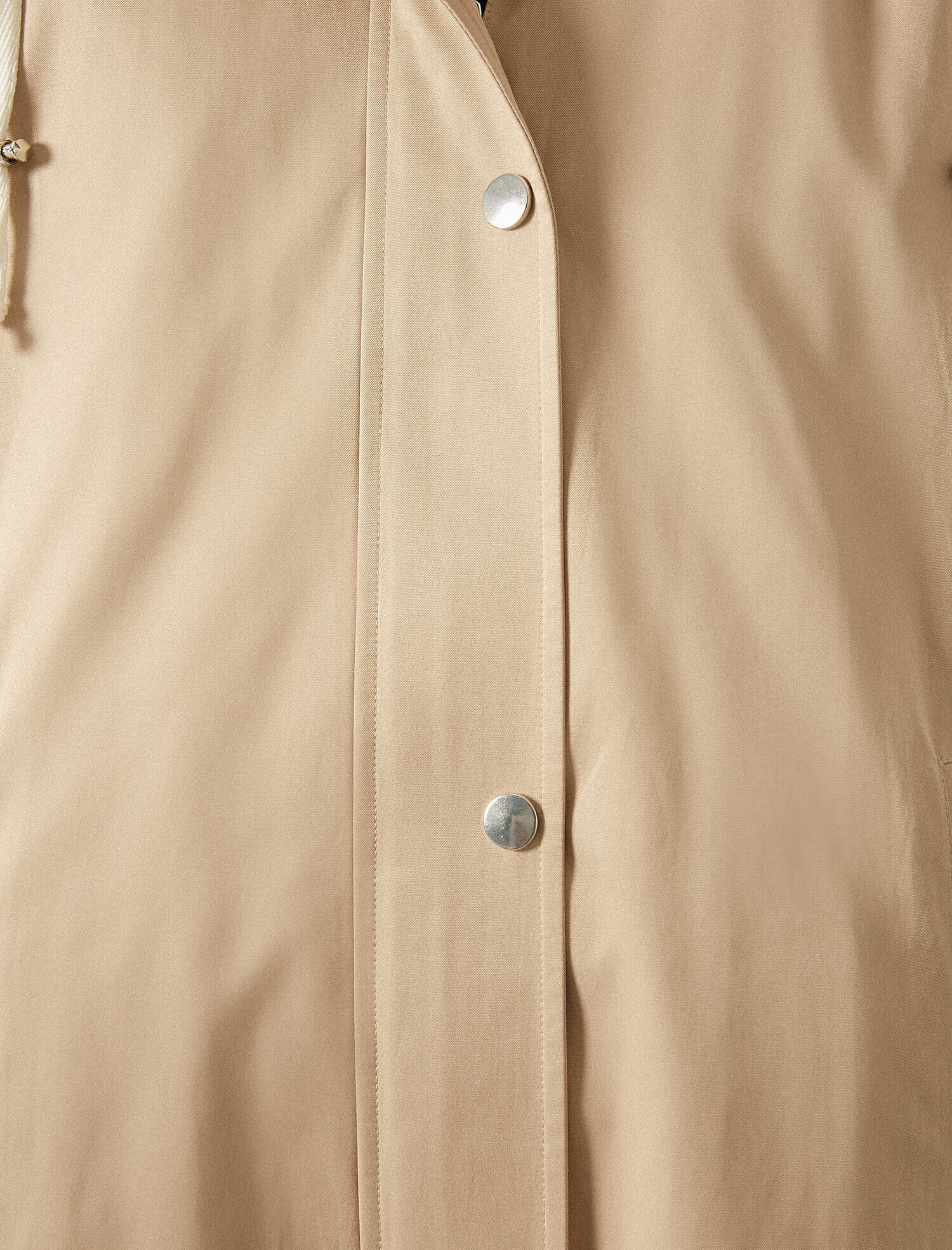   Fermuarlı Oversize Trençkot