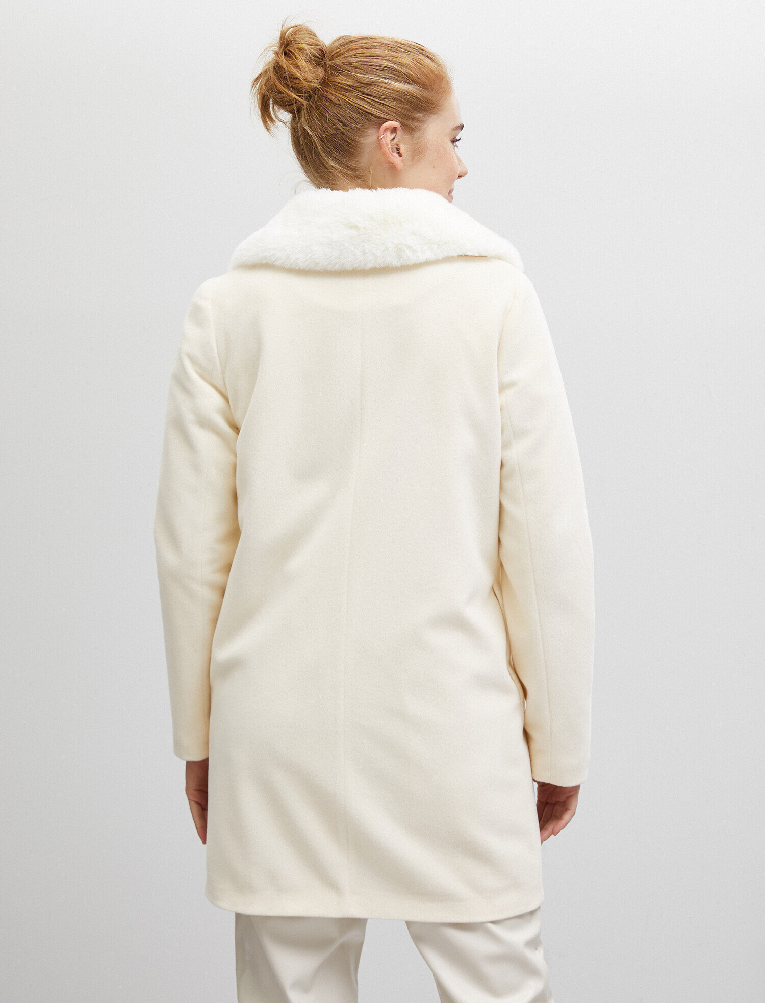   Suni Kürk Detaylı Kaban