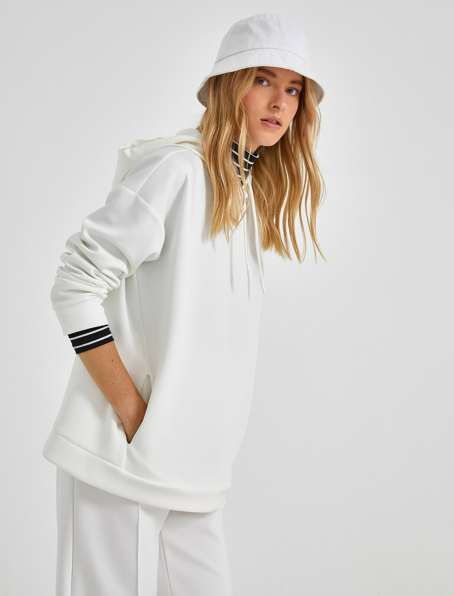   Kapüşonlu Sweatshirt Oversize