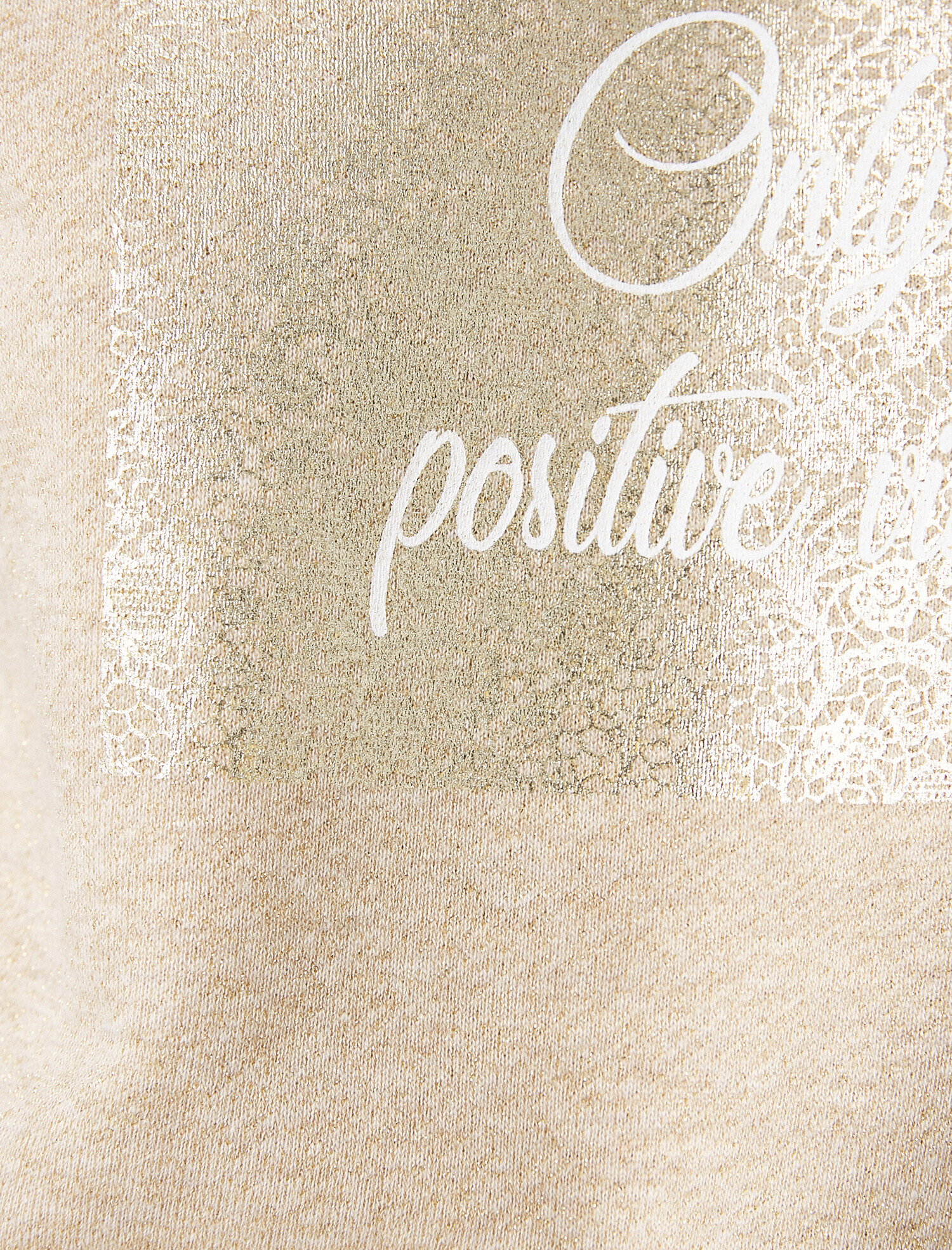   Bisiklet Yaka Oversize Yazılı Baskılı Sweatshirt