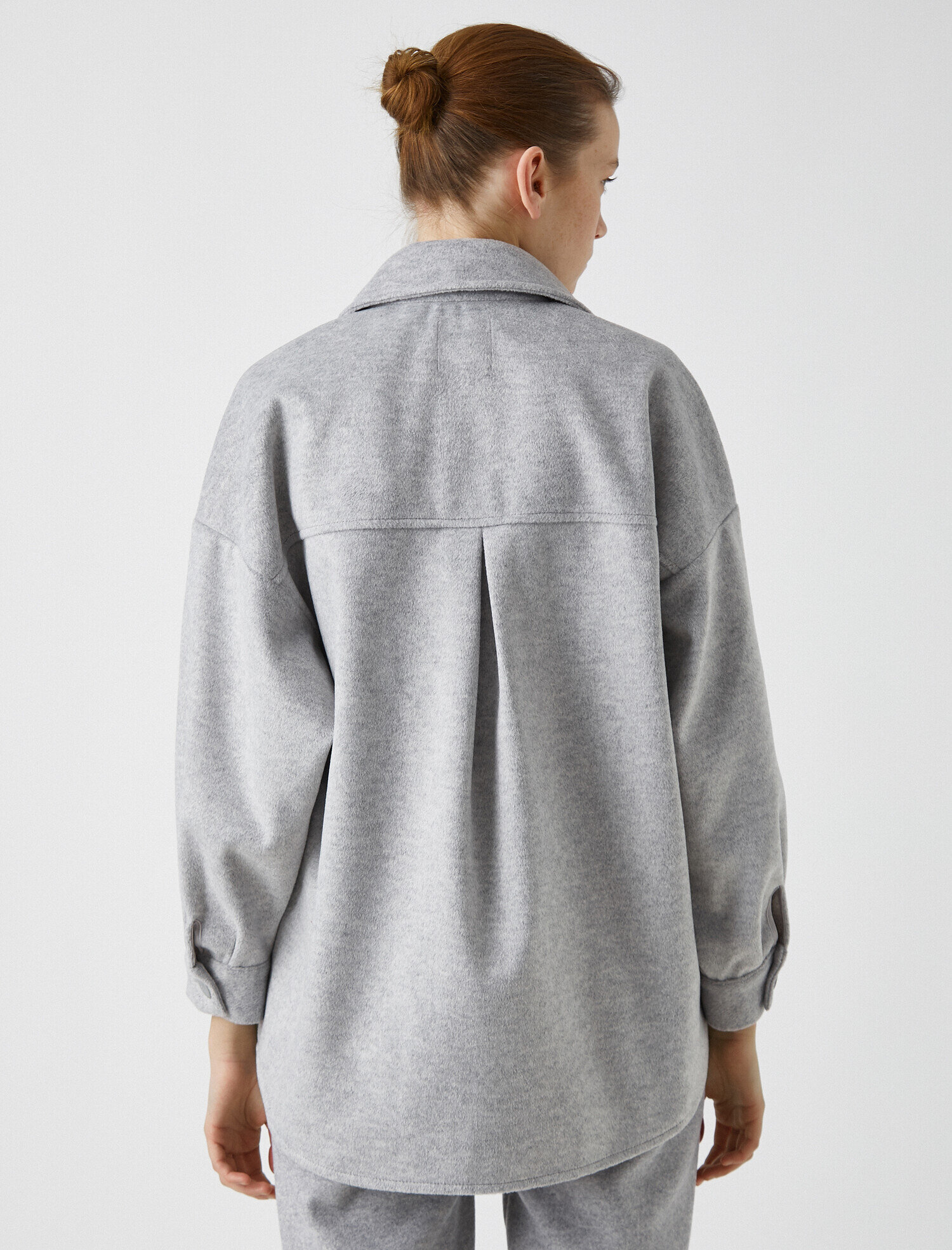   Gömlek Ceket Cepli Düğme Detaylı