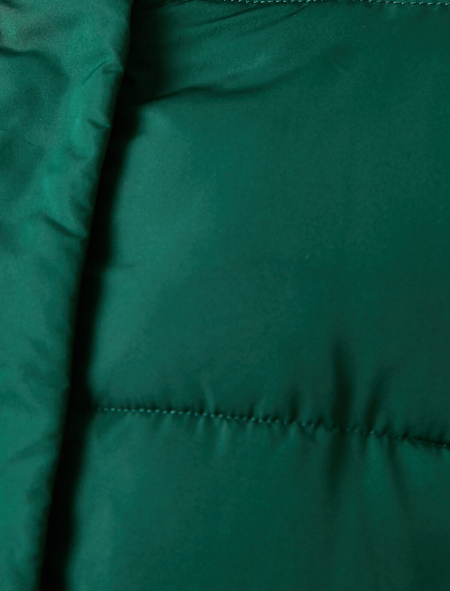   Şişme Mont Fermuarlı Crop