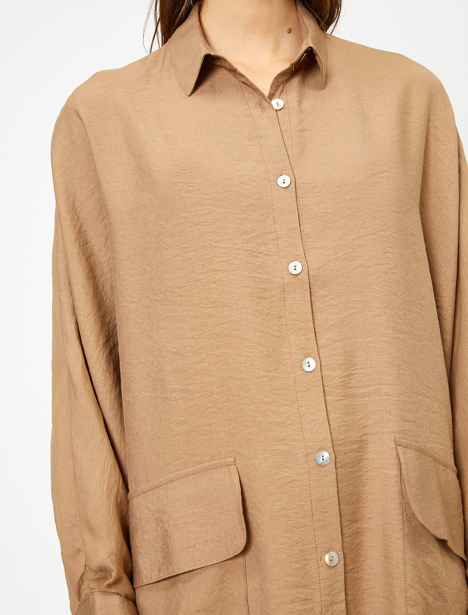 Düğme Detaylı Tunik