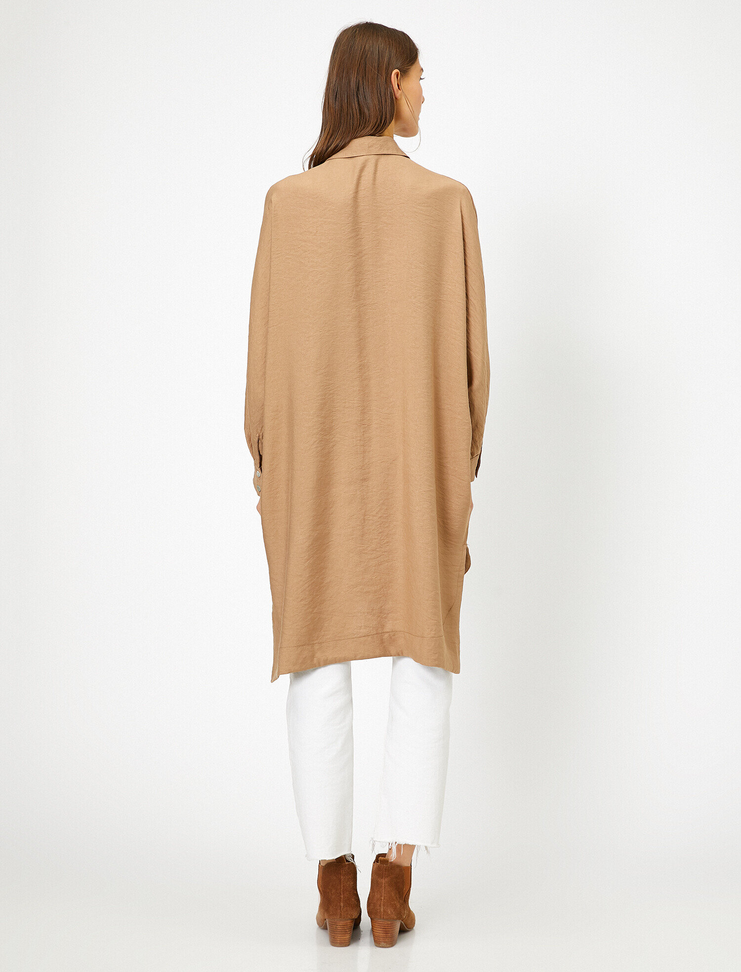 Düğme Detaylı Tunik