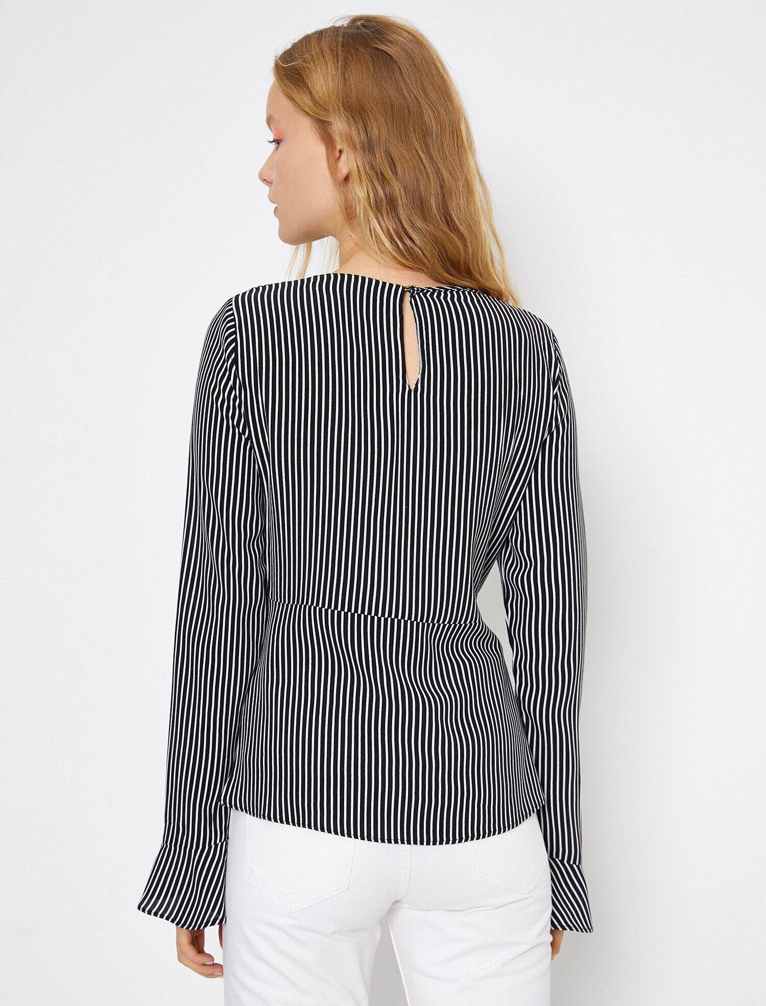   Çizgili Bluz