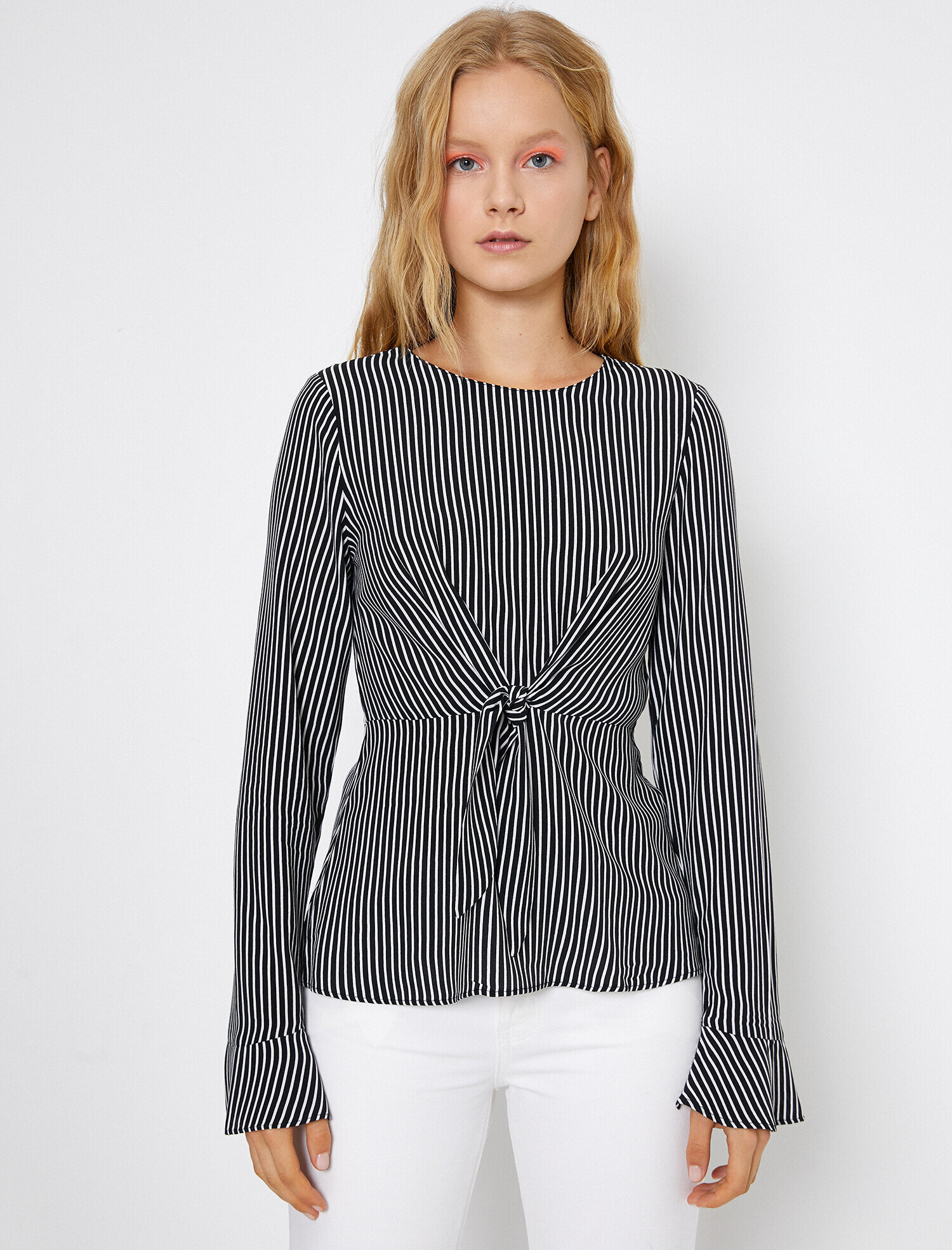   Çizgili Bluz