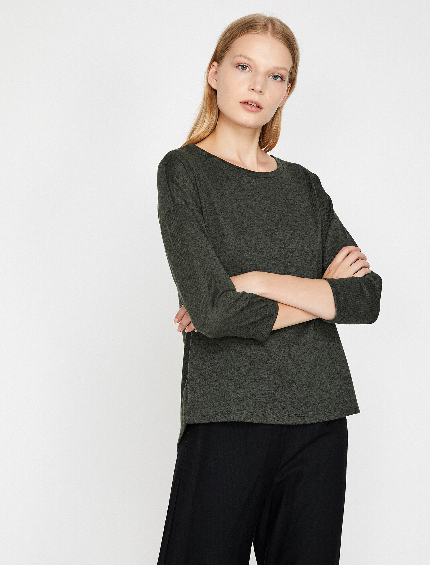   Bisiklet Yaka Tişört