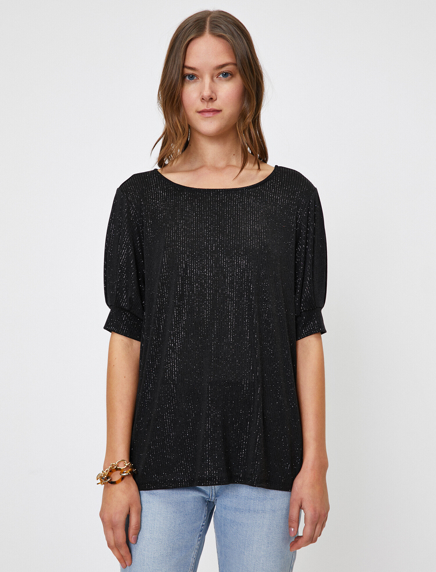   Sim Detaylı Tişört