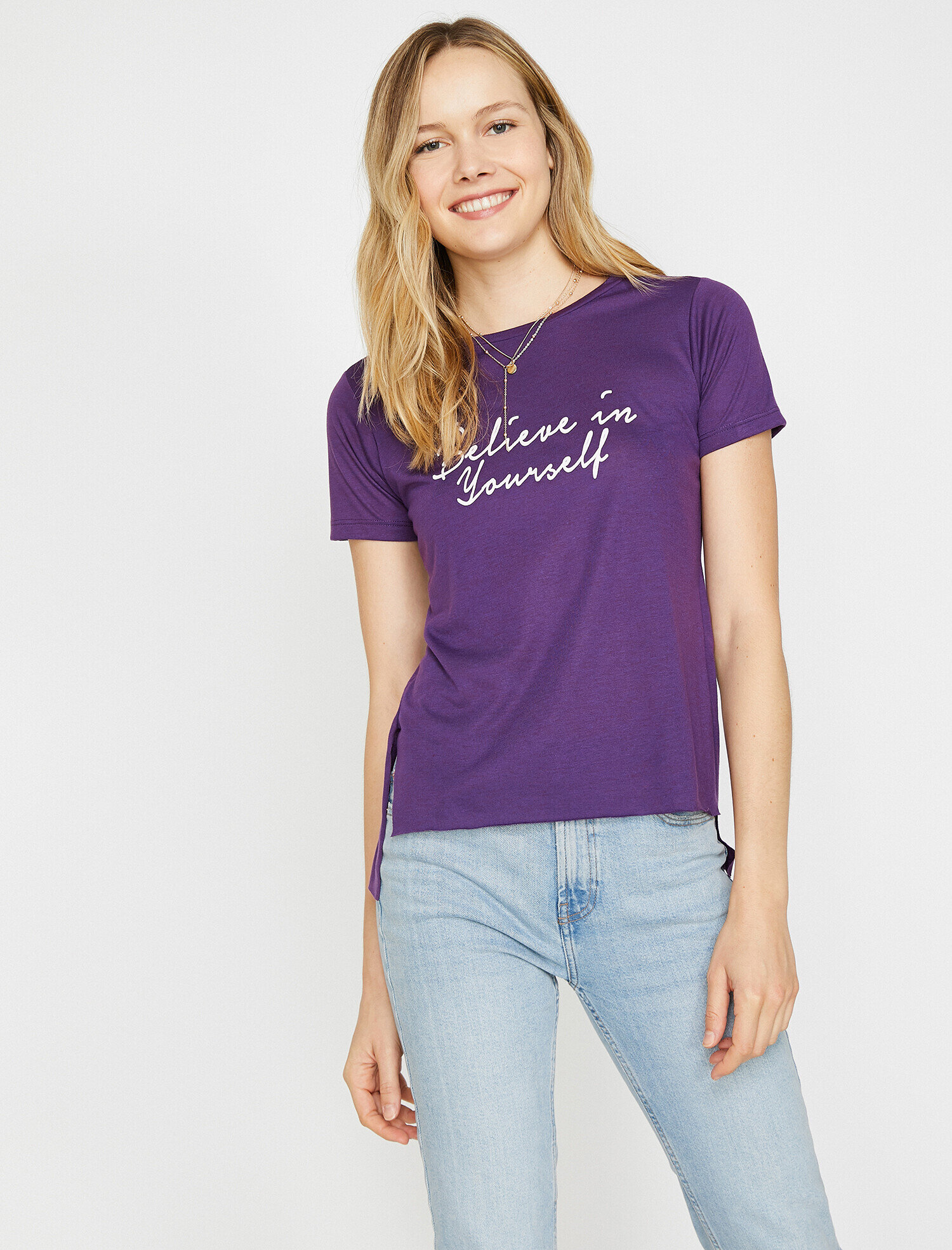   Yazılı Baskılı Tişört