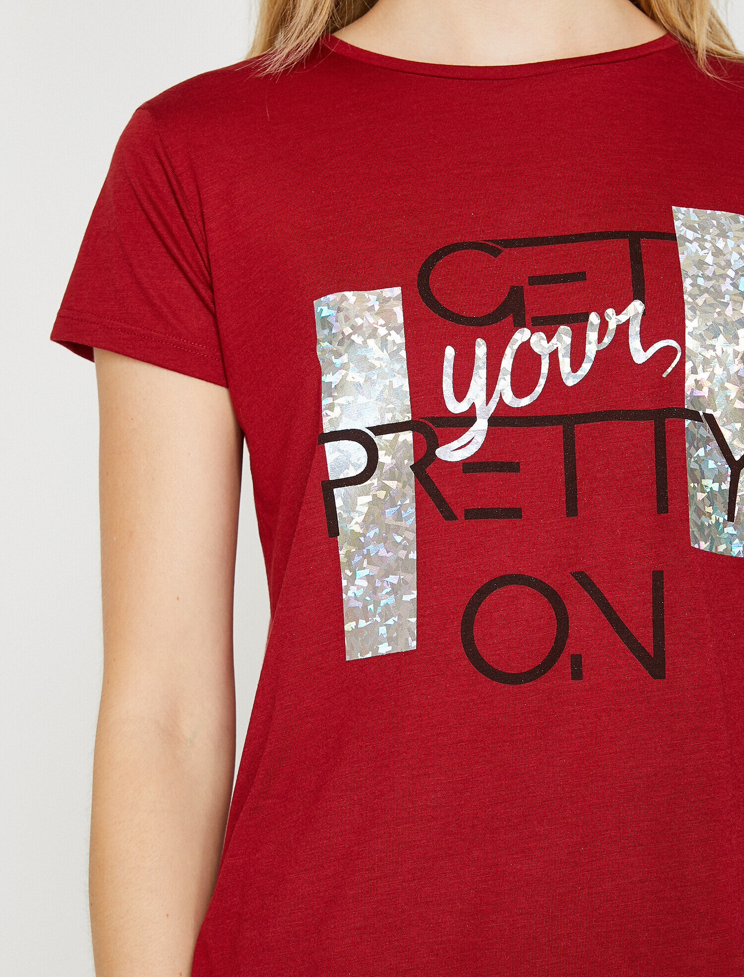   Yazılı Baskılı Tişört