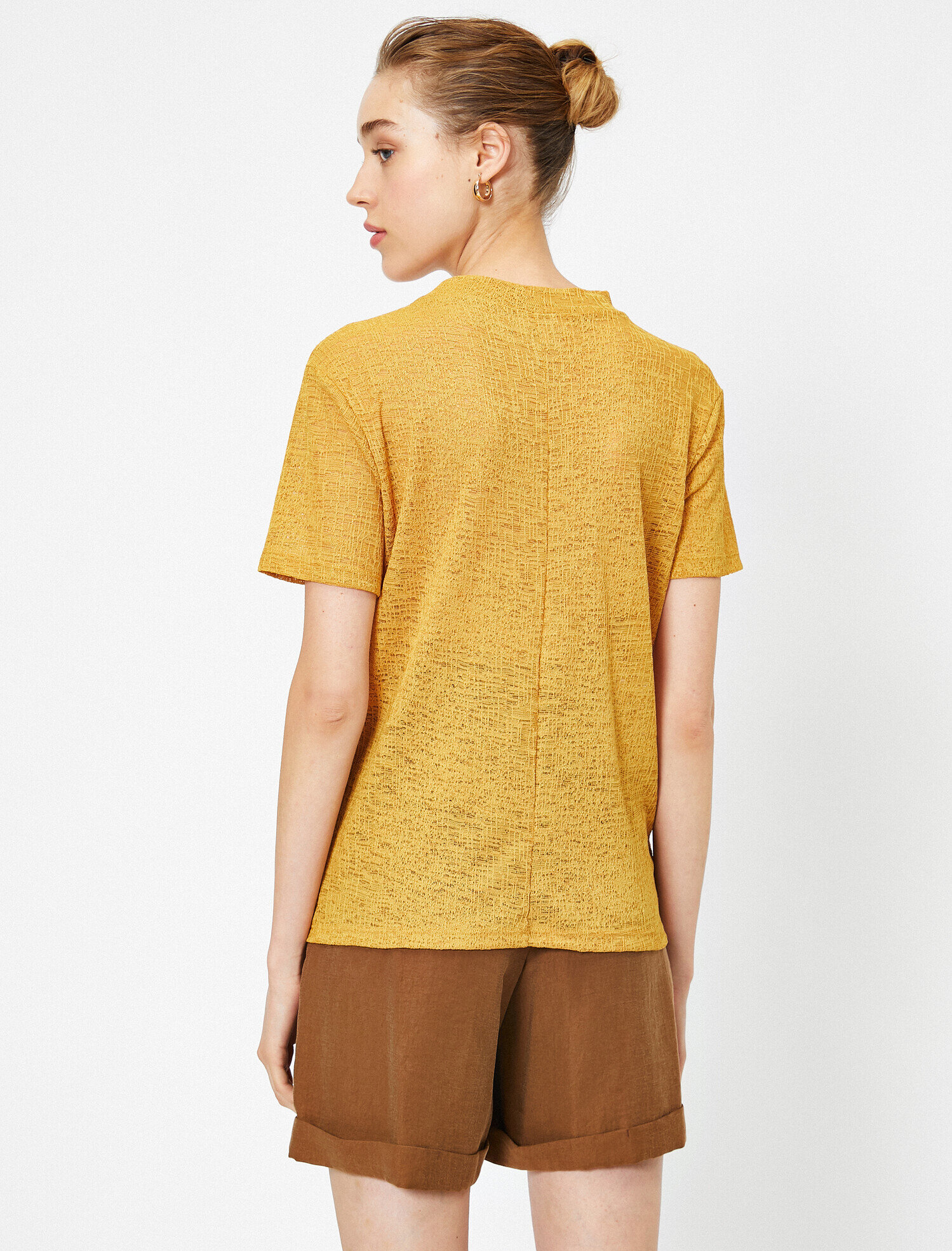   Bisiklet Yaka Tişört