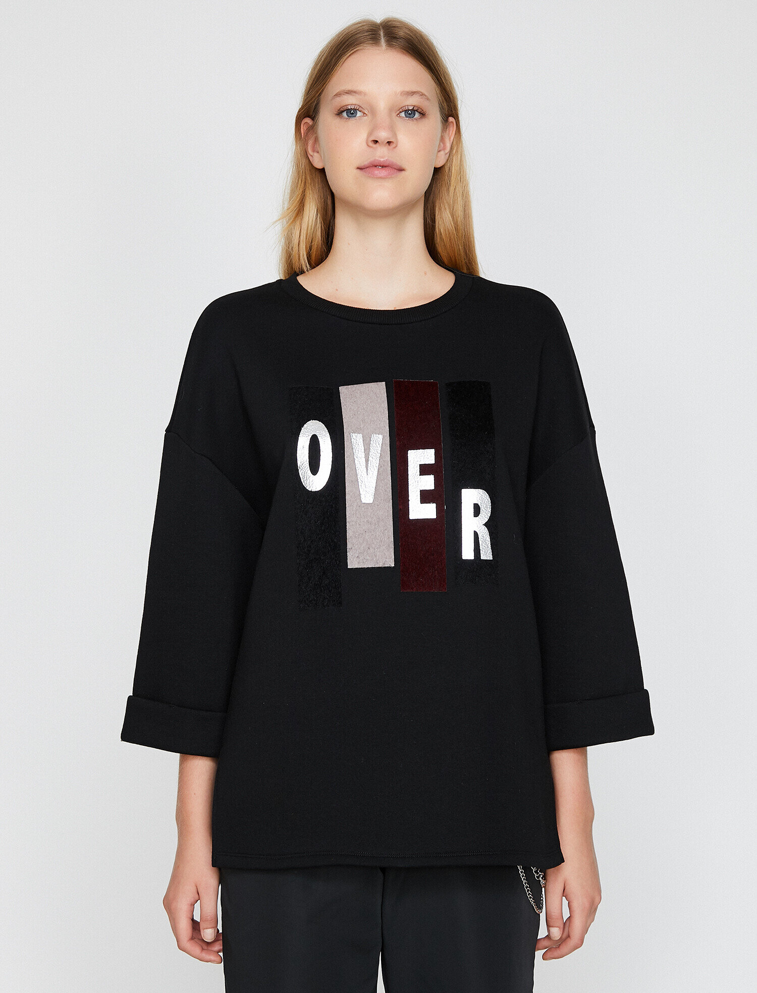   Baskılı Sweatshirt