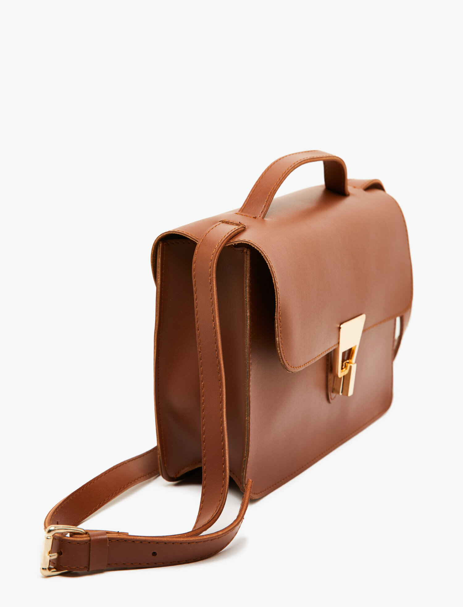  Kadın Deri Görünümlü Omuz Çantası