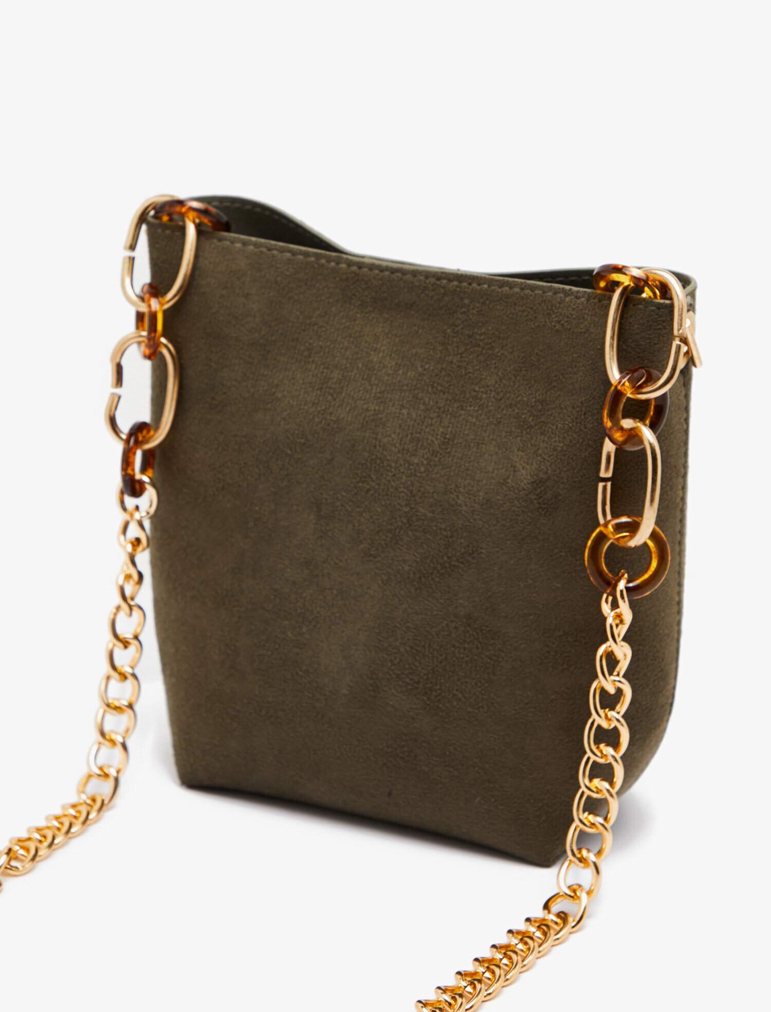  Kadın Süet Görünümlü Omuz Çantası