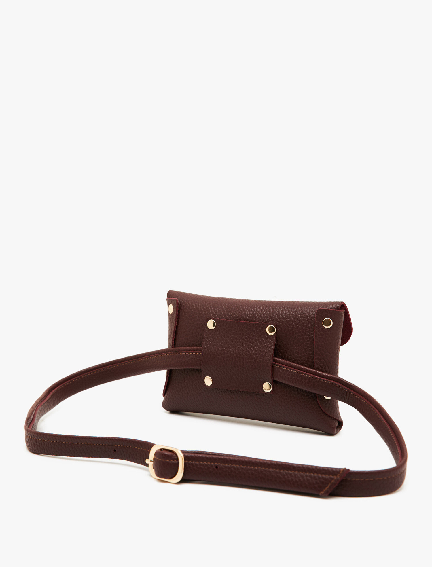 Kadın Deri Görünümlü Bel Çantası