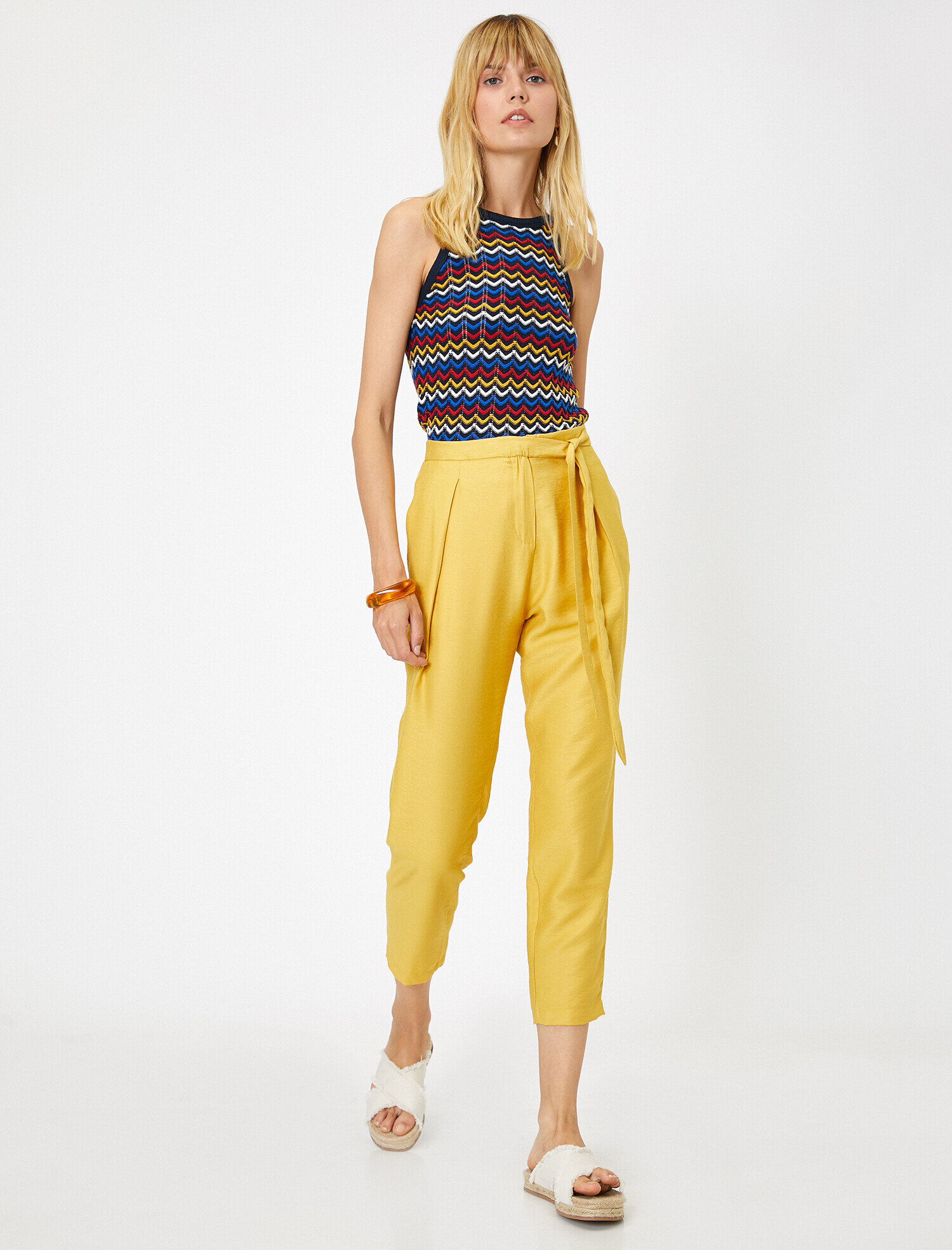   Cep Detaylı Pantolon