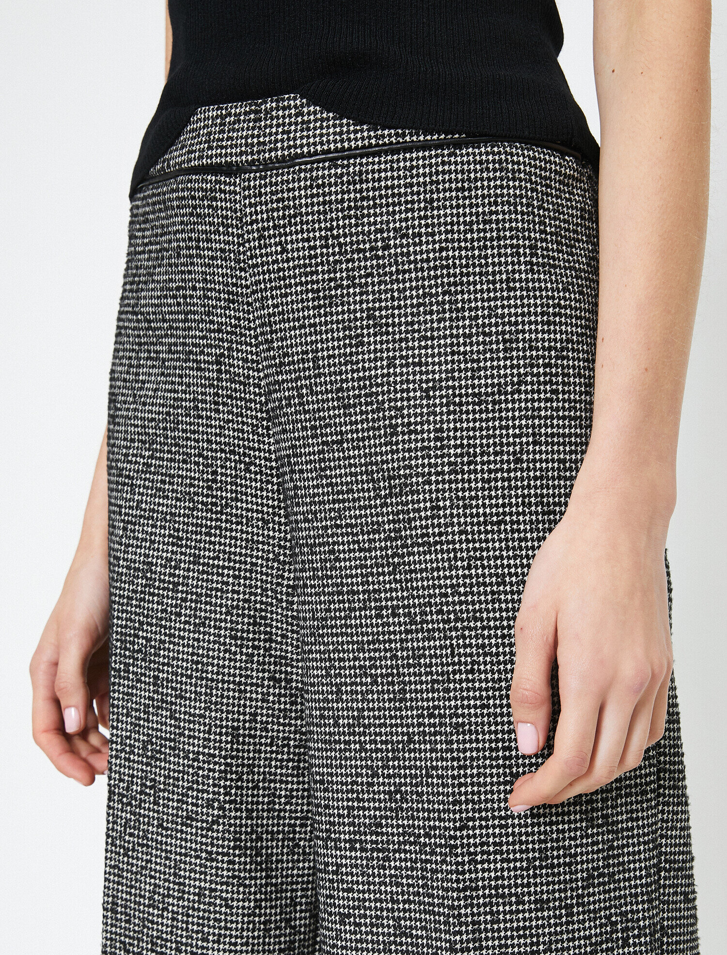   Normal Bel Kısa Paça Pantolon