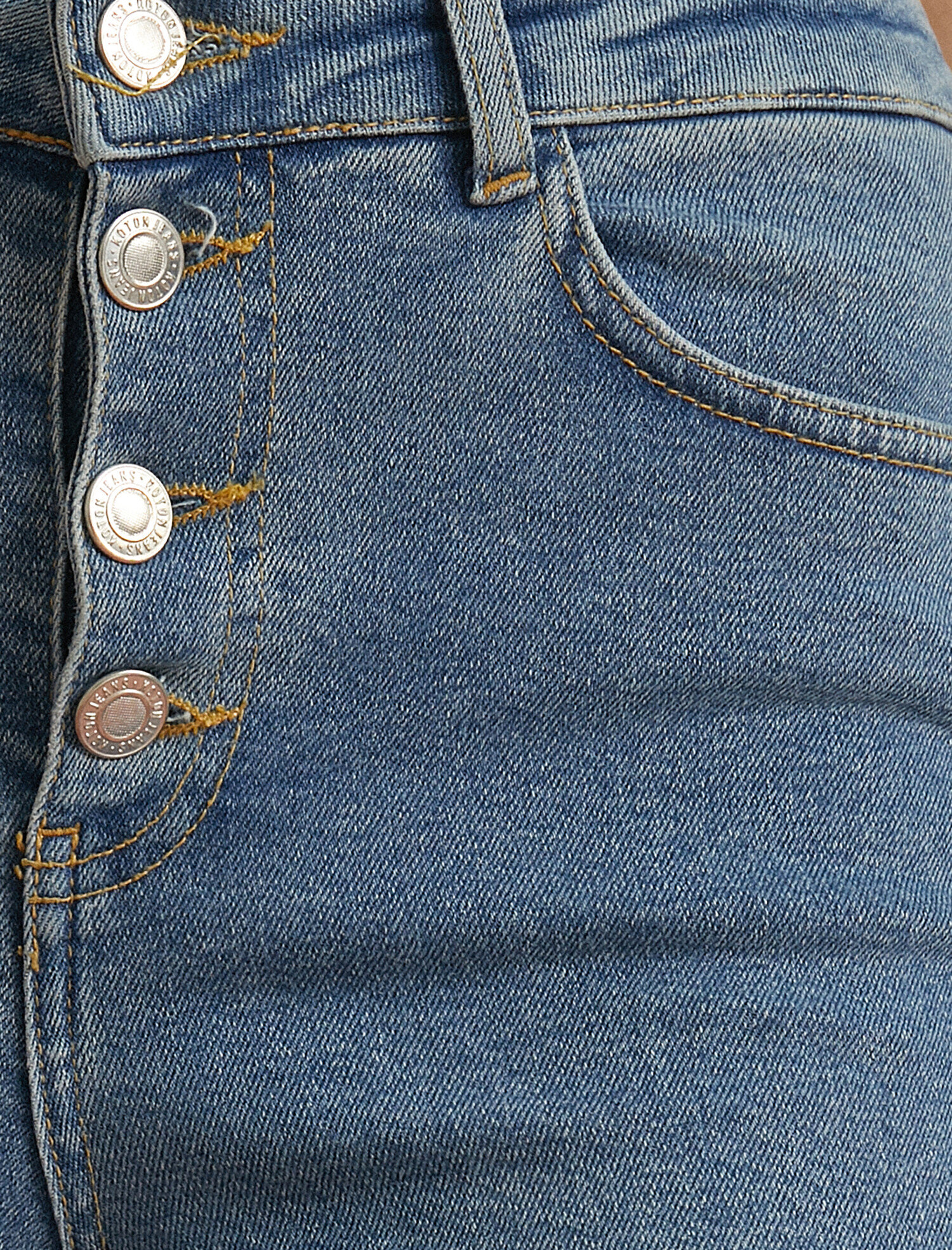   Carmen Jean - Yüksek Bel Dar Kesim Dar Paça Pantolon