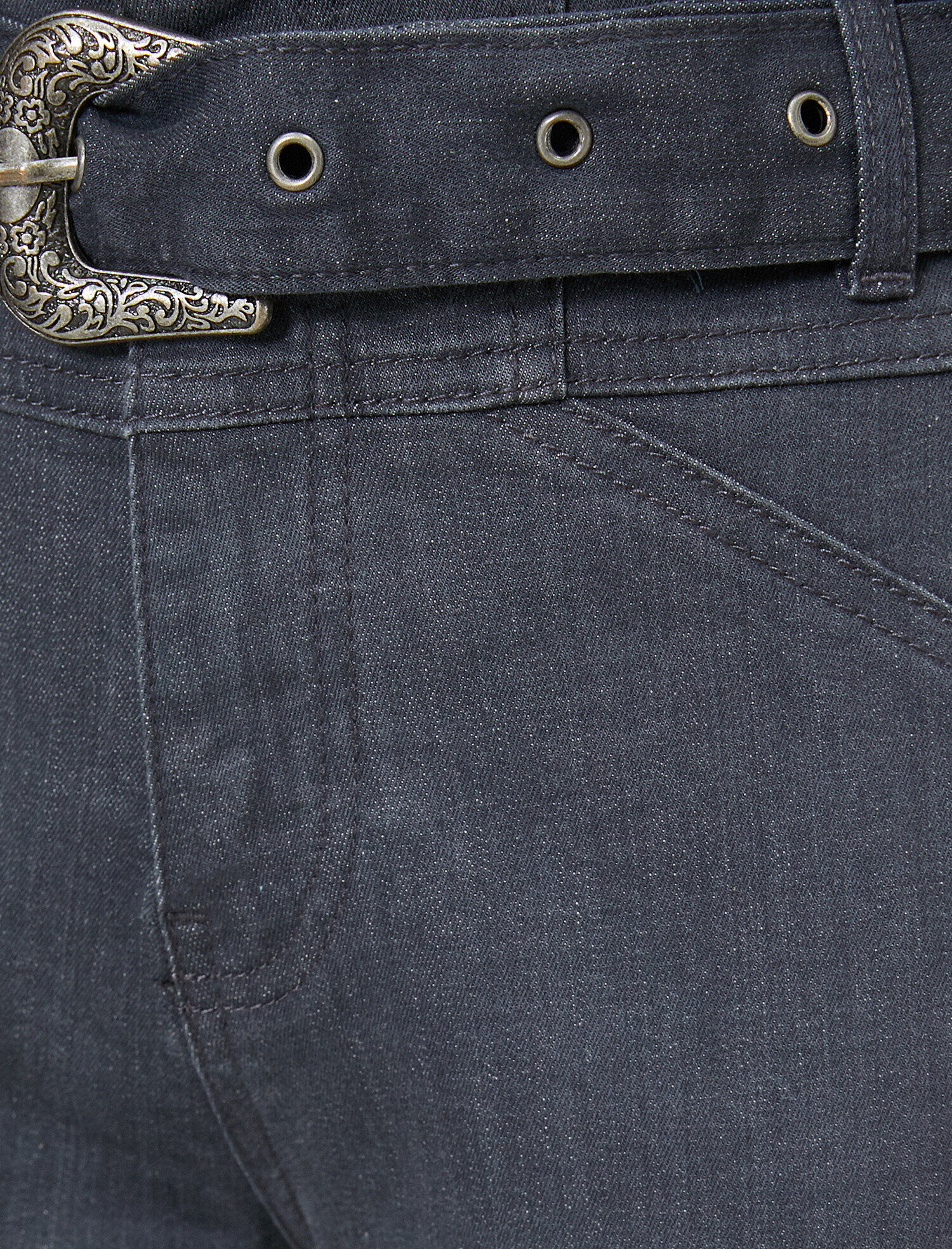 Carmen Jean - Yüksek Bel Dar Kesim Dar Paça Pantolon