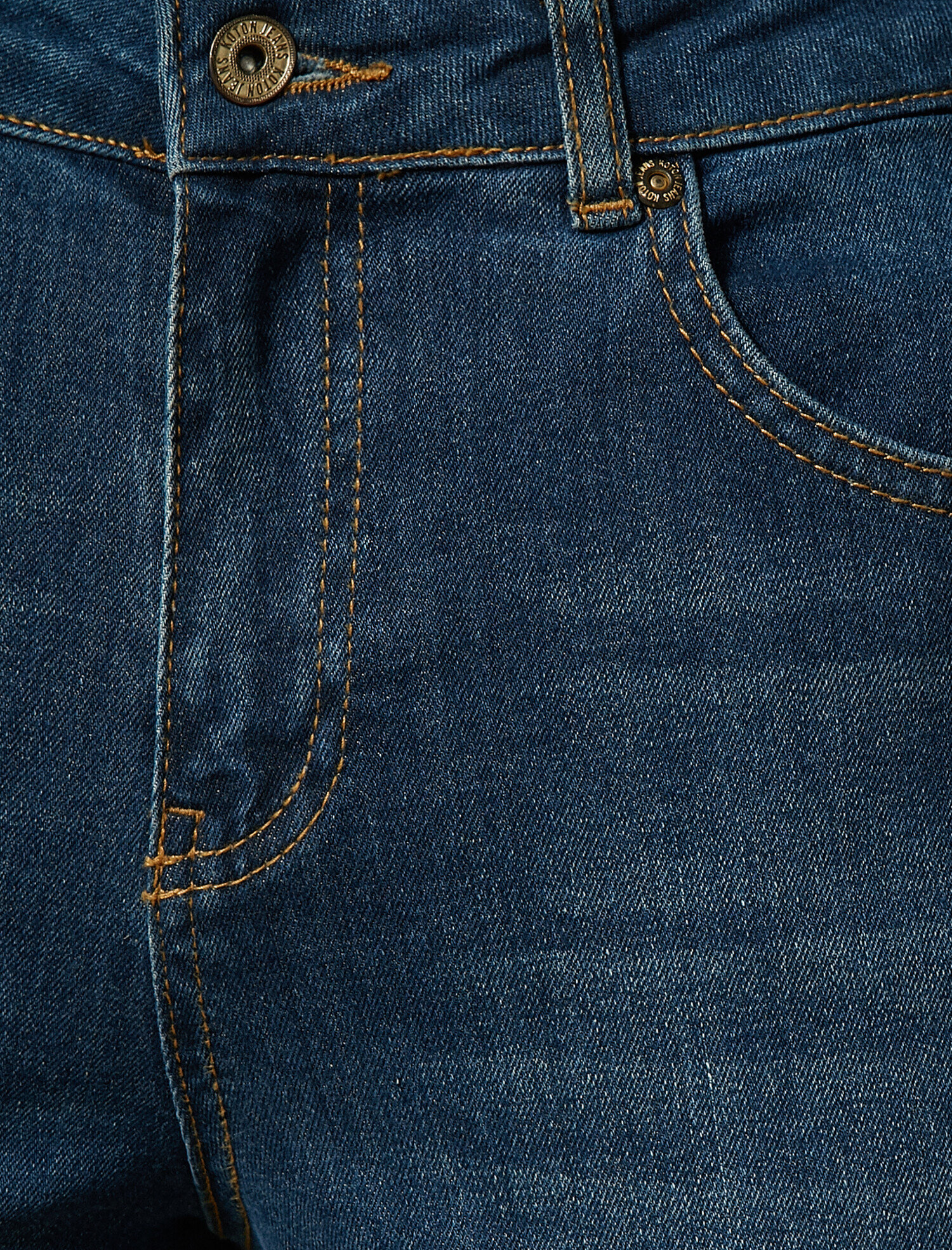 Yüksek Bel Dar Kesim Dar Paça Kot Pantolon - Carmen Jean