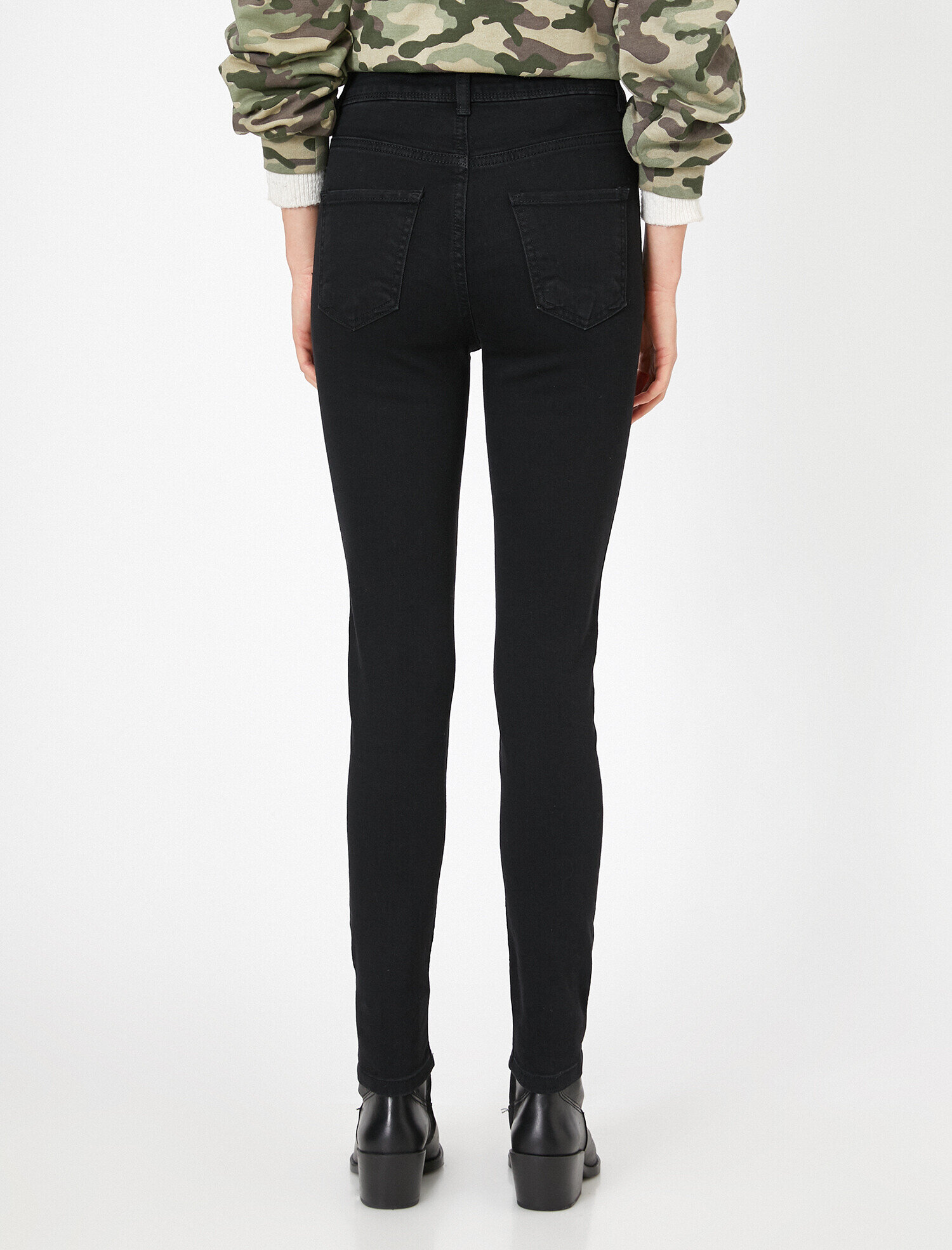   Taylor Jean - Ekstra Yüksek Bel Dar Kesim Dar Paça Pantolon