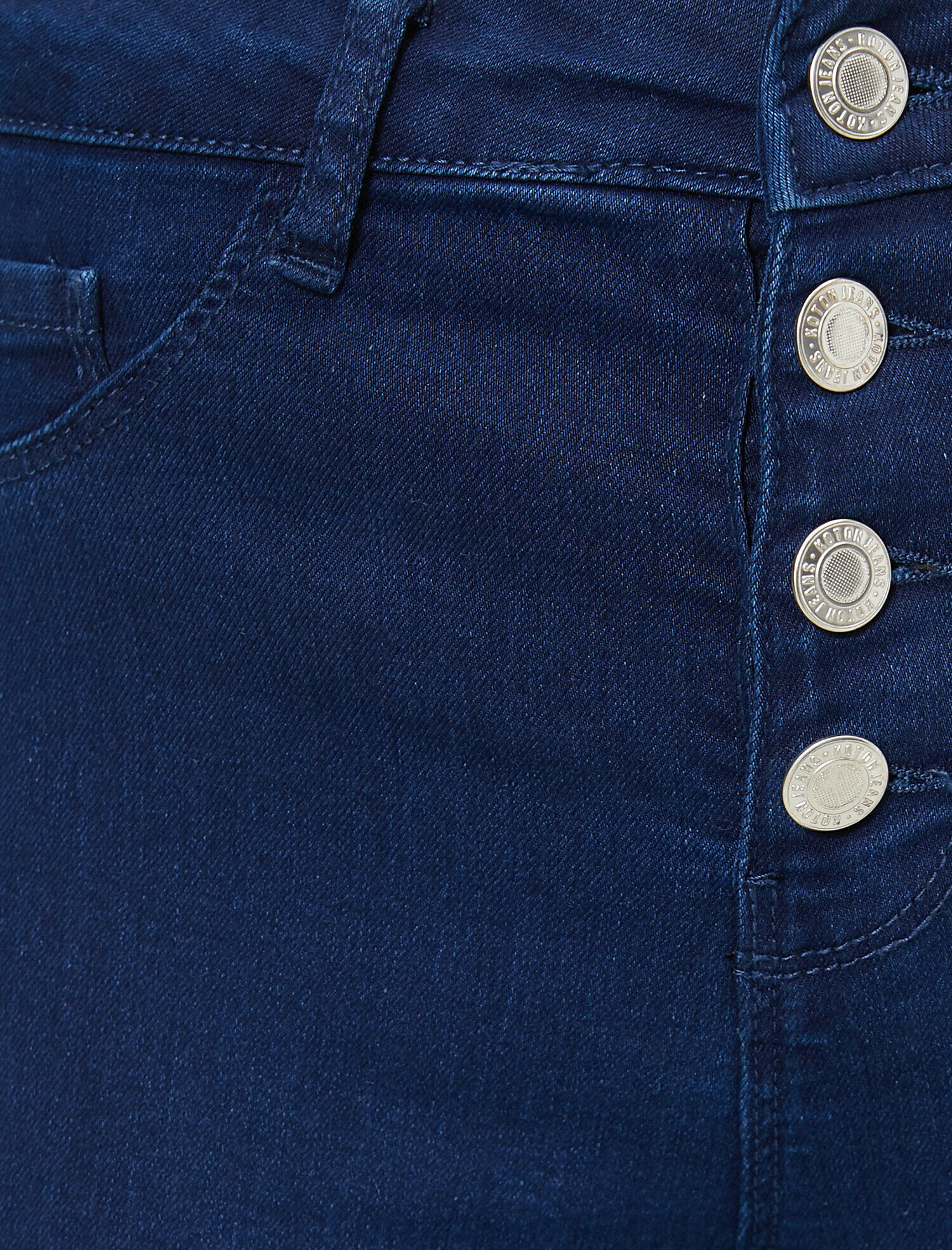   Carmen Jean - Yüksek Bel Dar Kesim Dar Paça Pantolon