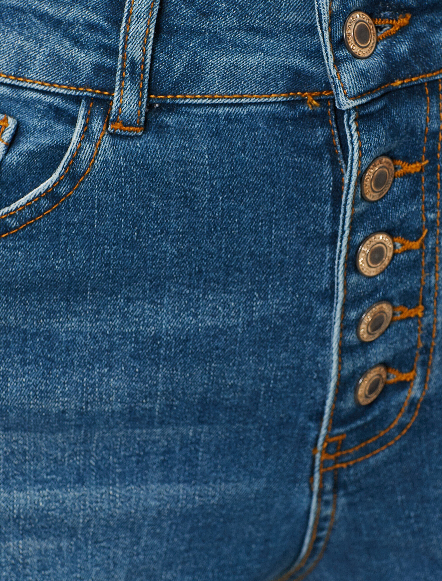   Eve Slim Jean - Yüksek Bel Normal Kesim Hafif Düz Paça Straight Jean Pantolon