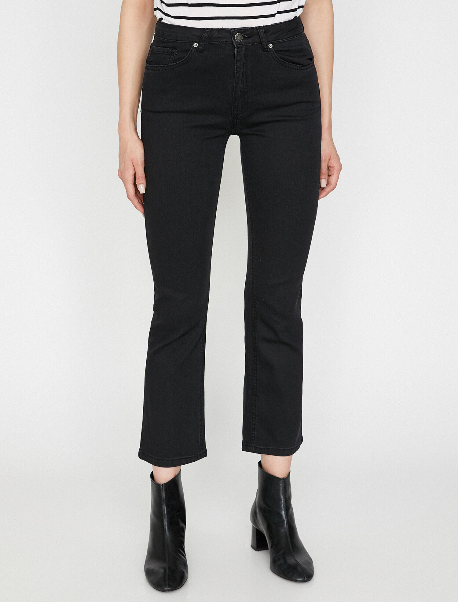   İspanyol Paça Kot Pantolon