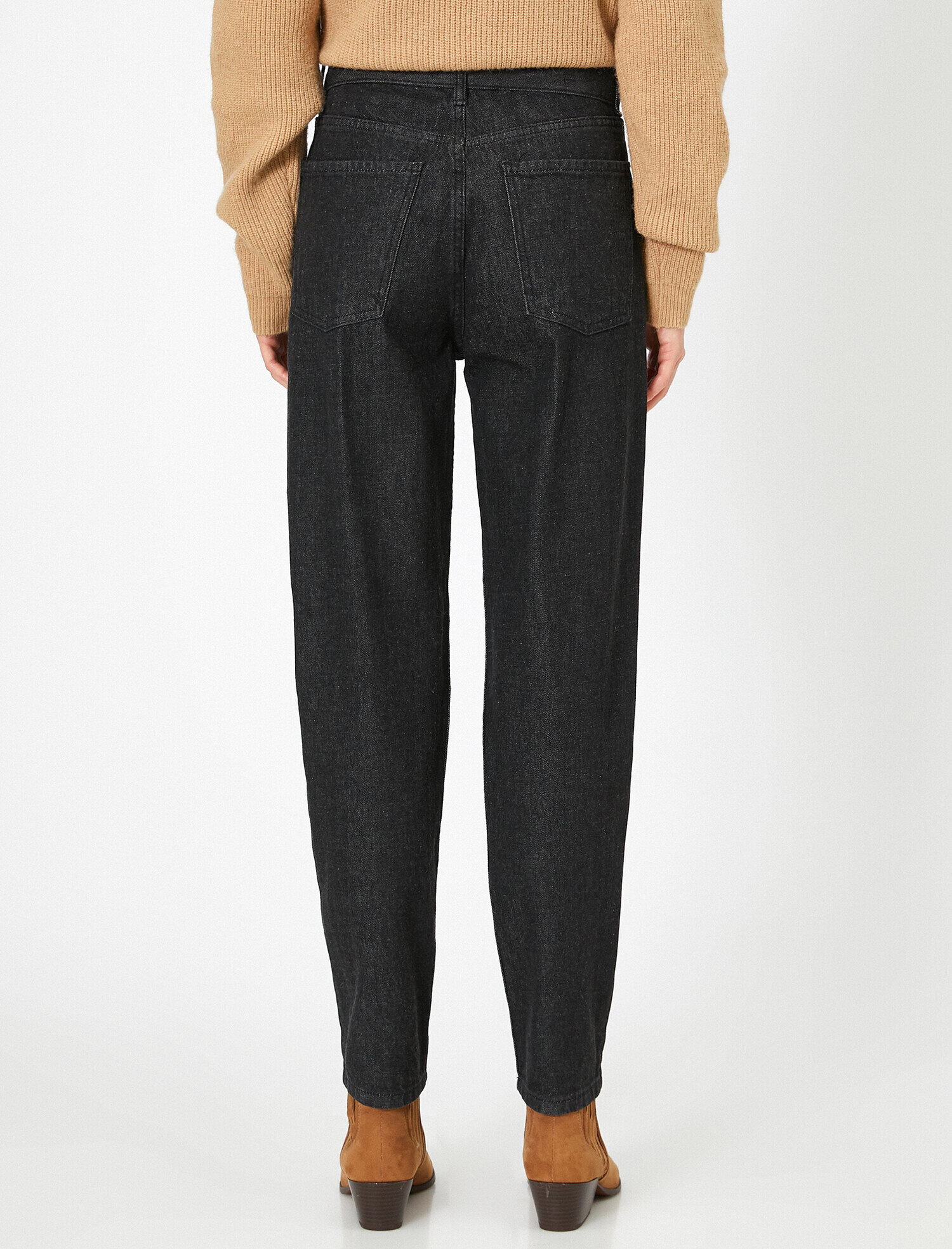   Cigarette Jean - Yüksek Bel Hafif Dar Kesim Dar Paça Pantolon