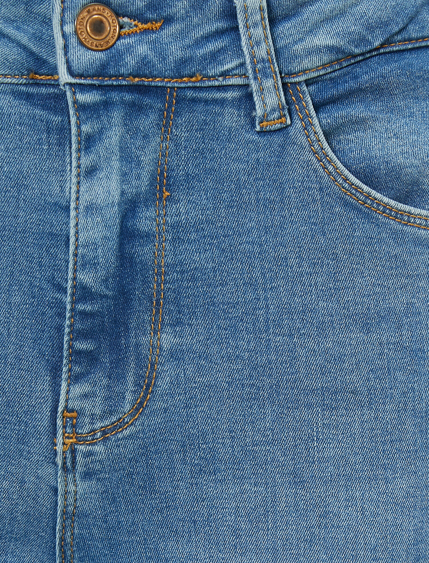   Carmen Jean - Yüksek Bel Dar Kesim Dar Paça Pantolon