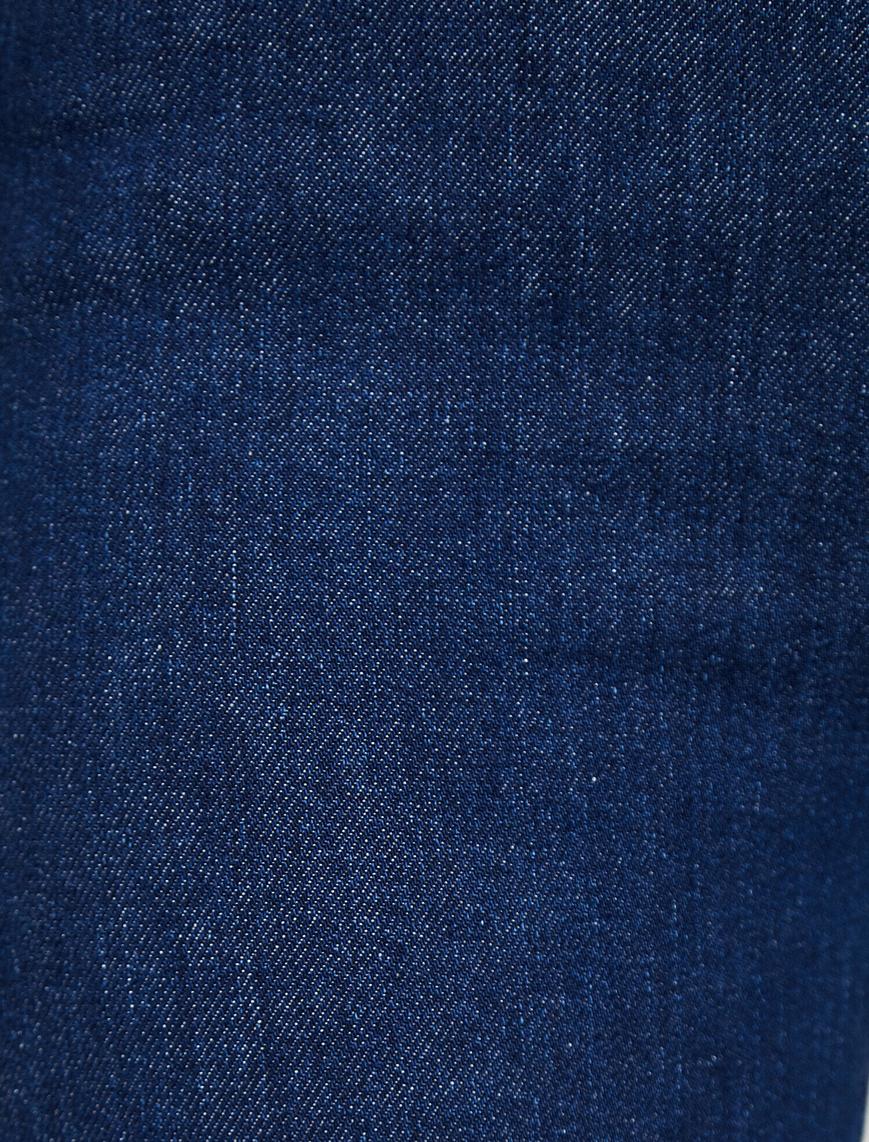   Eve Slim Jean - Yüksek Bel Normal Kesim Hafif Düz Paça Straight Jean Pantolon