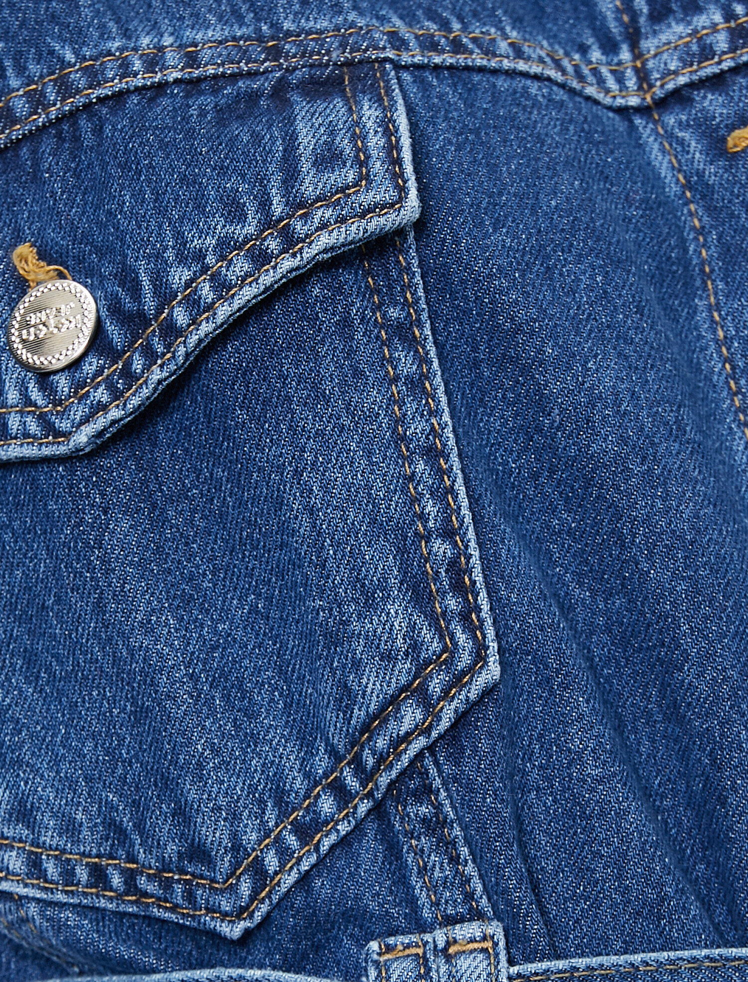   Skirtly Yours Styled by Melis Ağazat - Cep Detaylı Jean Ceket